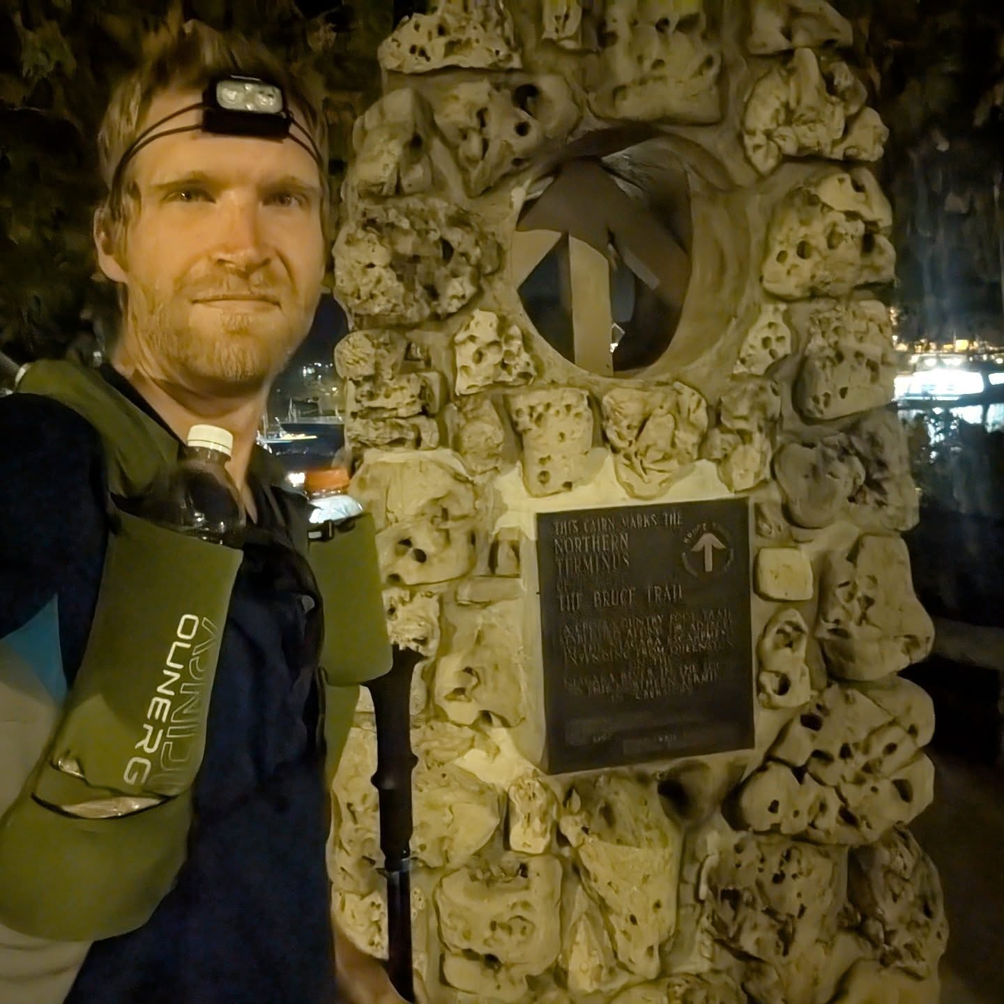 Bruce Trail Day 1 - 51 miles
When my JMT attempt was thwarted by bad weather I was bummed to see all the training go to waste, so I quickly pivoted to a different project that's close to home and to my heart - the Bruce Trail.
11 years ago while preparing for the PCT I came out to a section of the Bruce Trail for a shakedown hike to make sure I wasn't in over my head. Over the years since, I've hiked sections here and there since it's the most established long distance hiking trail in southern Ontario.
Surprisingly, there's actually no men's self-supported (thru-hiker style) Fastest Known Time on the Bruce. I figured it's time to change that.