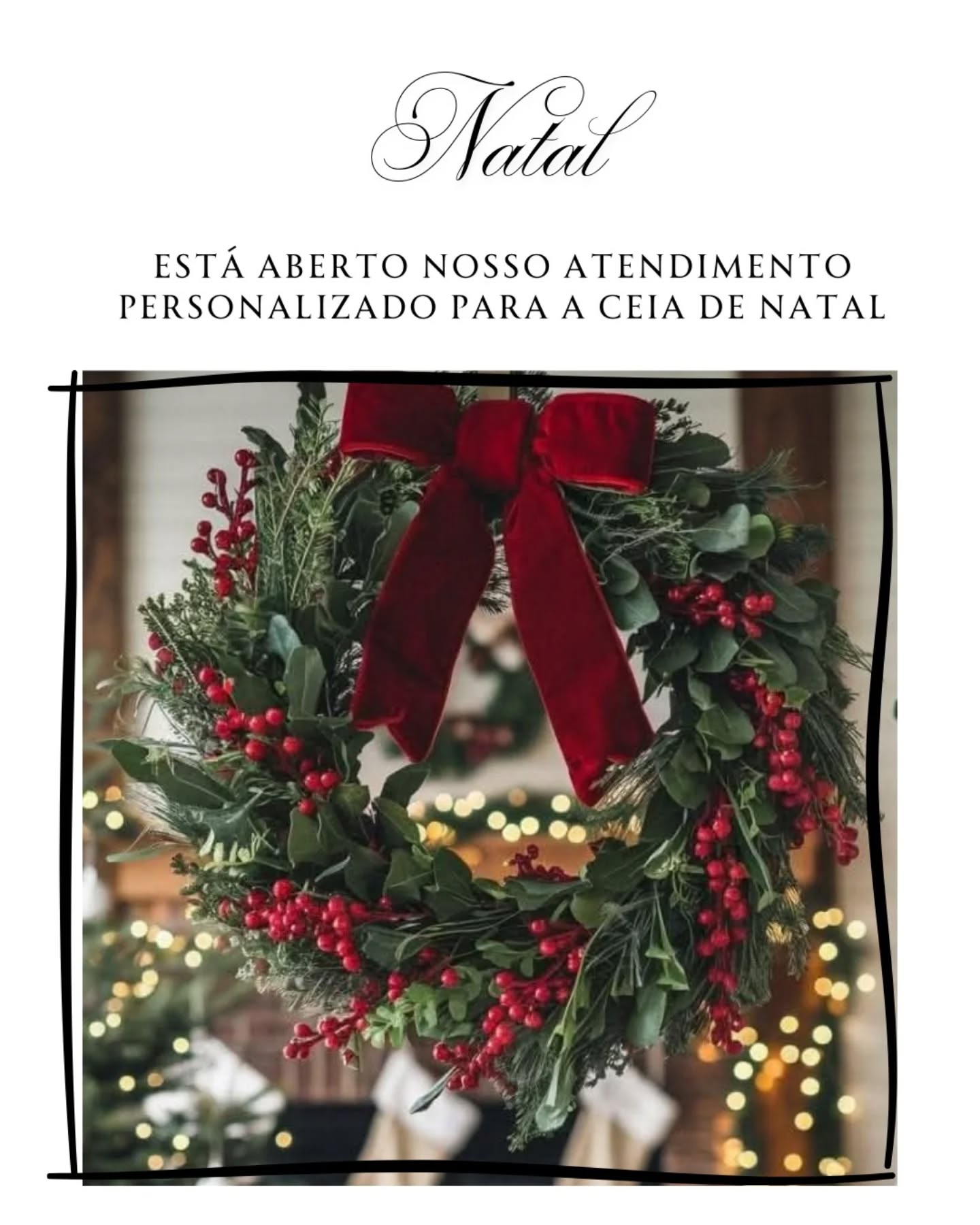 Oferecemos um serviço personalizado para auxiliar você na ceia deste Natal.
Desde a entrada até a sobremesa, temos opções para saladas, tortas doces e salgadas, carnes, aves, peixes, vegetarianos e doces variados.
Organize com antecedência e conte com a Sousplat.
Responsável Rachell Barh
WhatsApp 11 996422308
#natal2025 #ceiadenatal #menudenatal #cardapiodenatal #christmas2025
#sousplat @sousplat.sp
@tem.fadas.na.cozinha