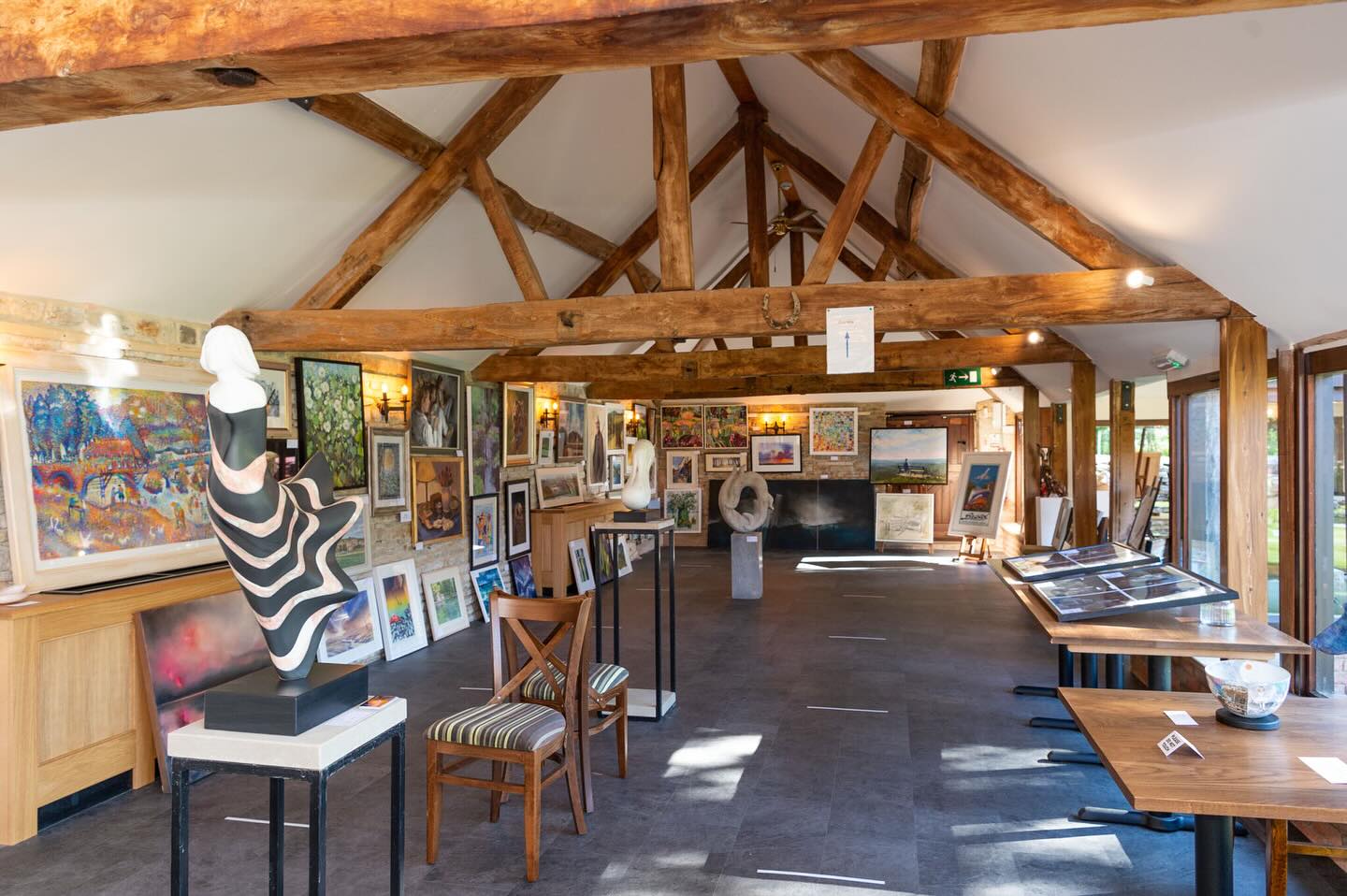Delighted to welcome back Broadway Arts Festival exhibition and support so much local creative talent. The exhibition will be hung in the Barns this week and available for public view from Saturday 27 September – Sunday 5 October 11am-4pm daily. Free entrance, we look forward to seeing you.