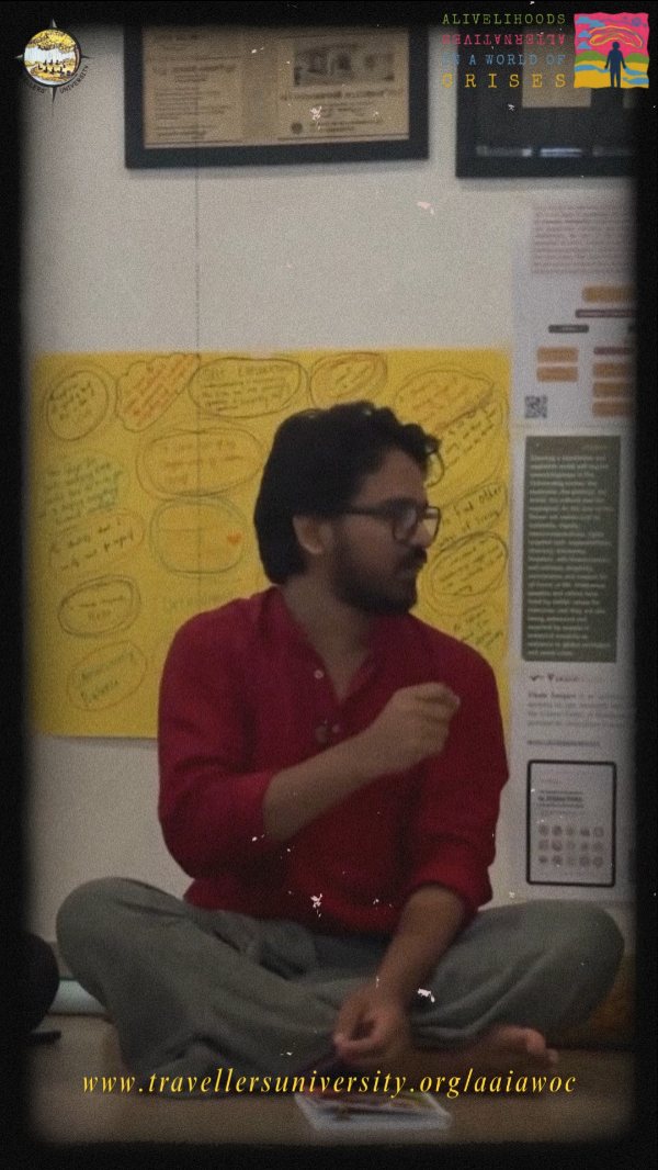 In a world of overlapping crises, do you seek alternatives to the status quo?
Join the workshop 'Alivelihoods & Alternatives' to:
· Understand the complex roots of our crises.
· Discover inspiring grassroots solutions and frameworks for change.
· Reflect on your personal journey and design a meaningful path forward.
· Connect with a community of practitioners building a more just and joyful world.
Move from overwhelm to action. Join us to explore how your life and work can be a source of healing and connection.
Apply now: www.travellersuniversity.org/aaiawoc
Dates: October 1-5
Location: Shoranur, Kerala
@travellersuniversity @alivelihood_ @farmersshare @untilitwasnt_