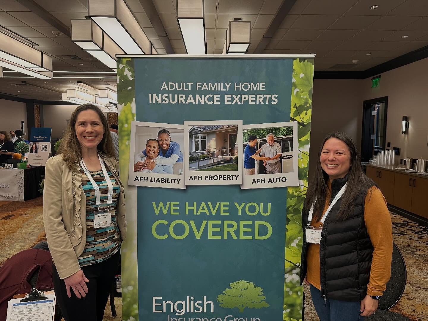 We loved connecting with so many amazing caregivers at the AFH Council Fall Conference at Tulalip Resort! We’ll be here through Friday. Stop by our booth to say hello and enter to win a wonderful gift basket!
#afh
#adultfamilyhome
#afhinsurance
#afhcouncil
#adultfamilyhomeswashington