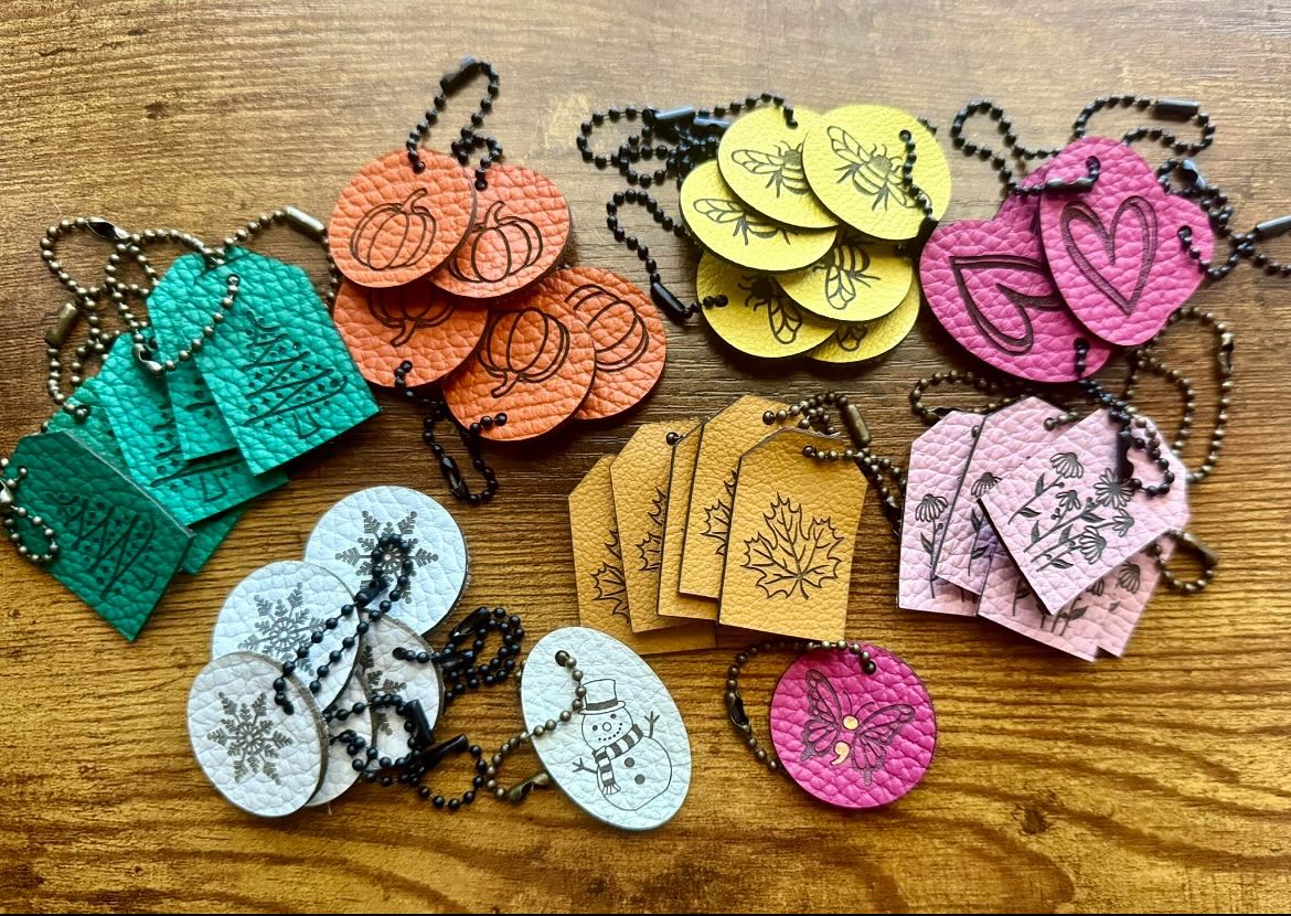 We are excited to partner with @hummingbirdleathergoods and look forward to featuring these delightful leather bag tags at The Senior Shop. 🤩👜