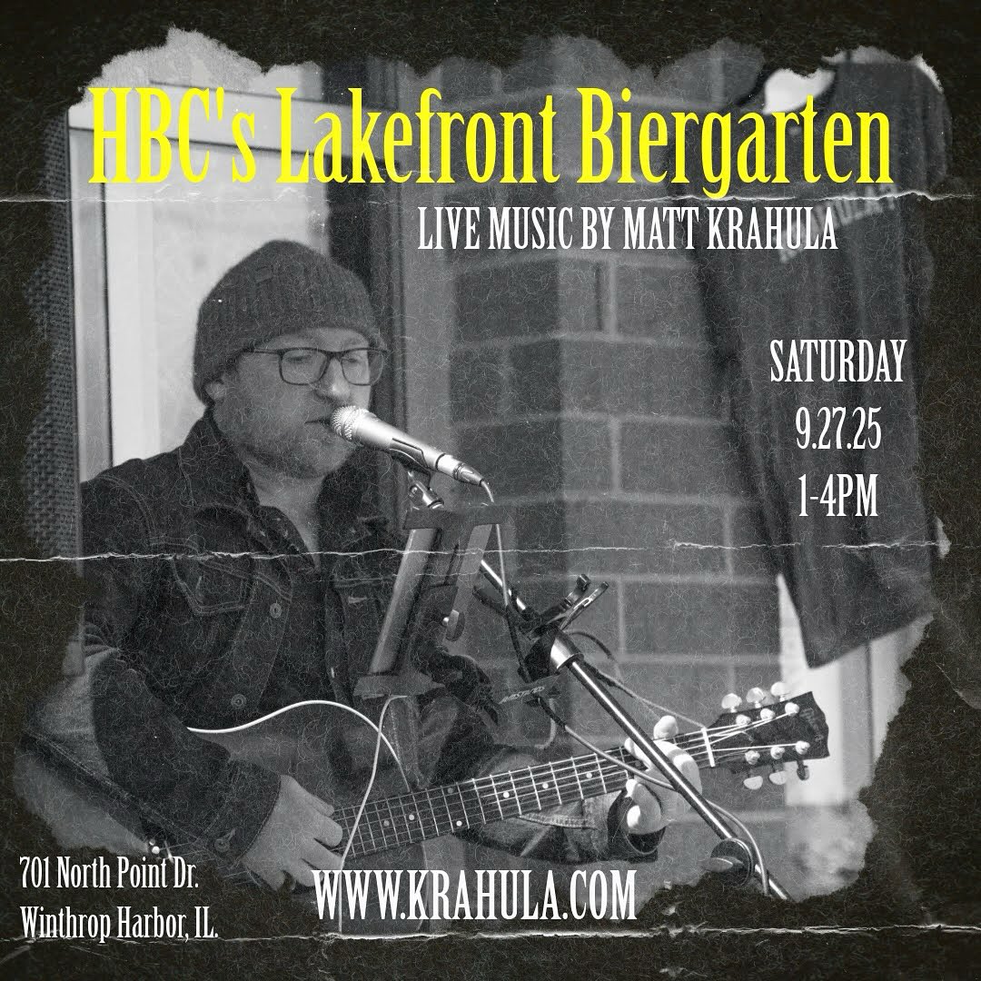 ****Moving this over to Harbor Brewing in Lake Villa. I’ll be there from 2-5pm.
Come by for some craft beers and live music!!
#livemusic #giglife #altfolk #folk #acoustic #singersongwriter #songwriter #winthropharbor #midwest #illinoismusicians #midwestmusic #lakemichigan #feeltheillinois #saturday #craftbeer #hbclakefrontbiergarten