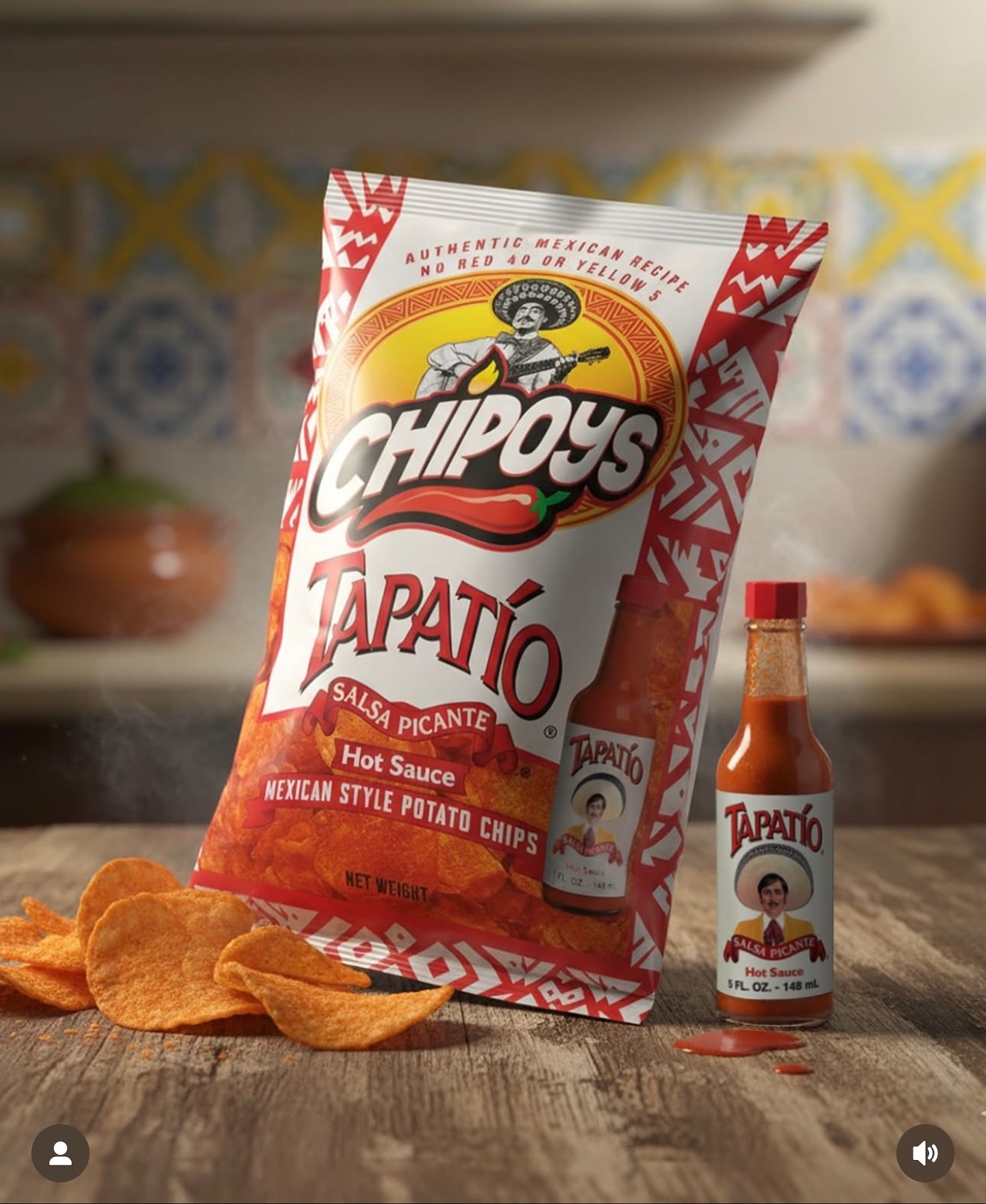 The first bite hits different chips @eatchipoys X @sf_naturals