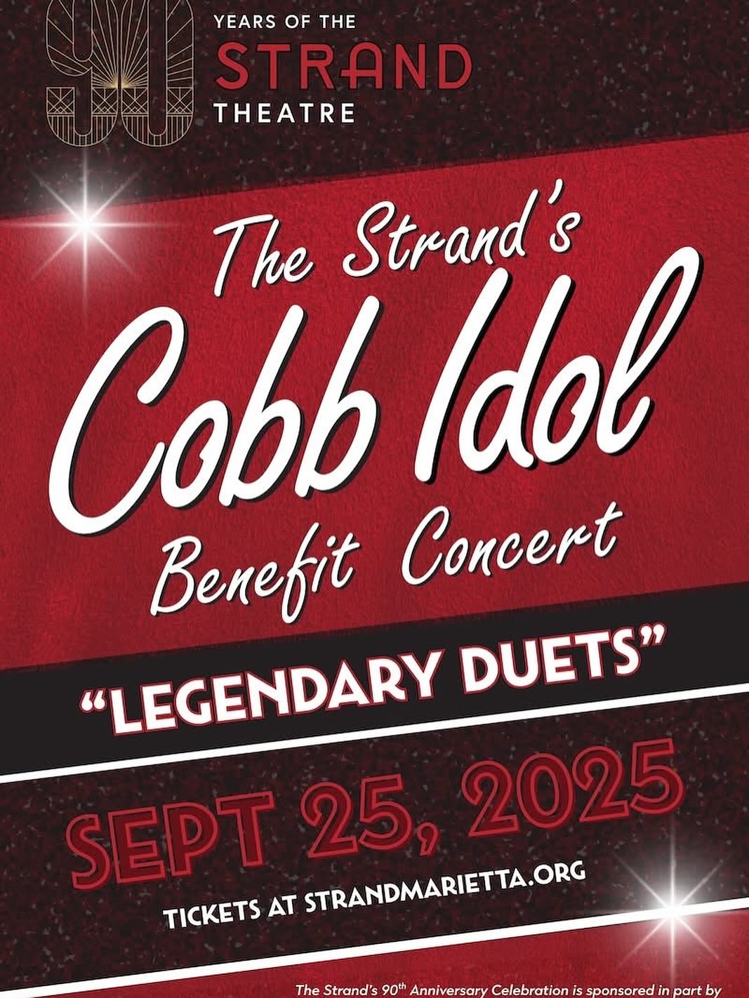 TONIGHT! Come see @cheyenne_productions and I compete for the title of Cobb Idol @strandmarietta theatre! Tickets online or at the door. See you there.
https://thestrand.my.salesforce-sites.com/ticket/#/events/a0SPs00000RjxkPMAR