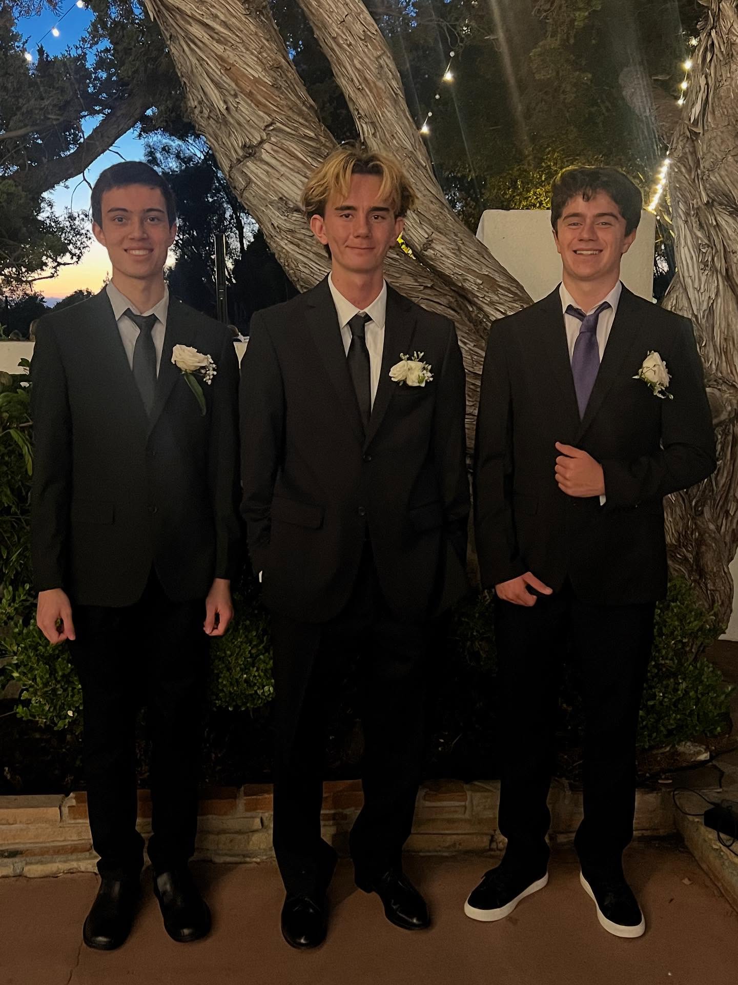What an impactful volunteering opportunity supporting our partners at @radiant_futures. These three young men suited up to escort a lovely group of young women celebrating at a community quincinera.