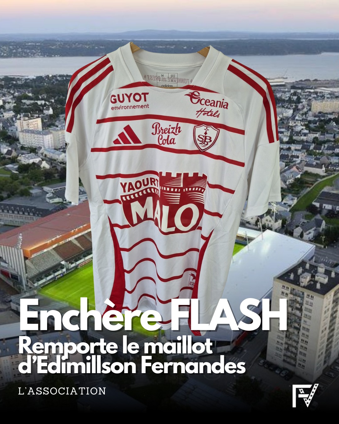 L'association met en enchères le maillot d'Edimilson Fernandes. Pour miser et remporter le précieux sésame, rdv sur le site internet où tu pourras commenter pour placer ton enchère ! 🤝🏻
On profite pour remercier Edimilson pour participer à ce projet qui permettra d'aider les clubs locaux.
Article complet sur notre site internet 💻
𝗙𝗩 🔴⚪⚽
#footballvalaisan #foot #football #sport #soccer #fv #valaisan #valais #wallis #footamateur #futbol #plaisir #lovefootball #jogabonito #dimanchematin #sundayleague #ligueamateur #transfer #mercato #infomercato #sundayleague #formation #associationfootballvalaisan #article #campfv #footballvalaisan.com #edimilson #fernandes #enchère #brest #stadebrestois