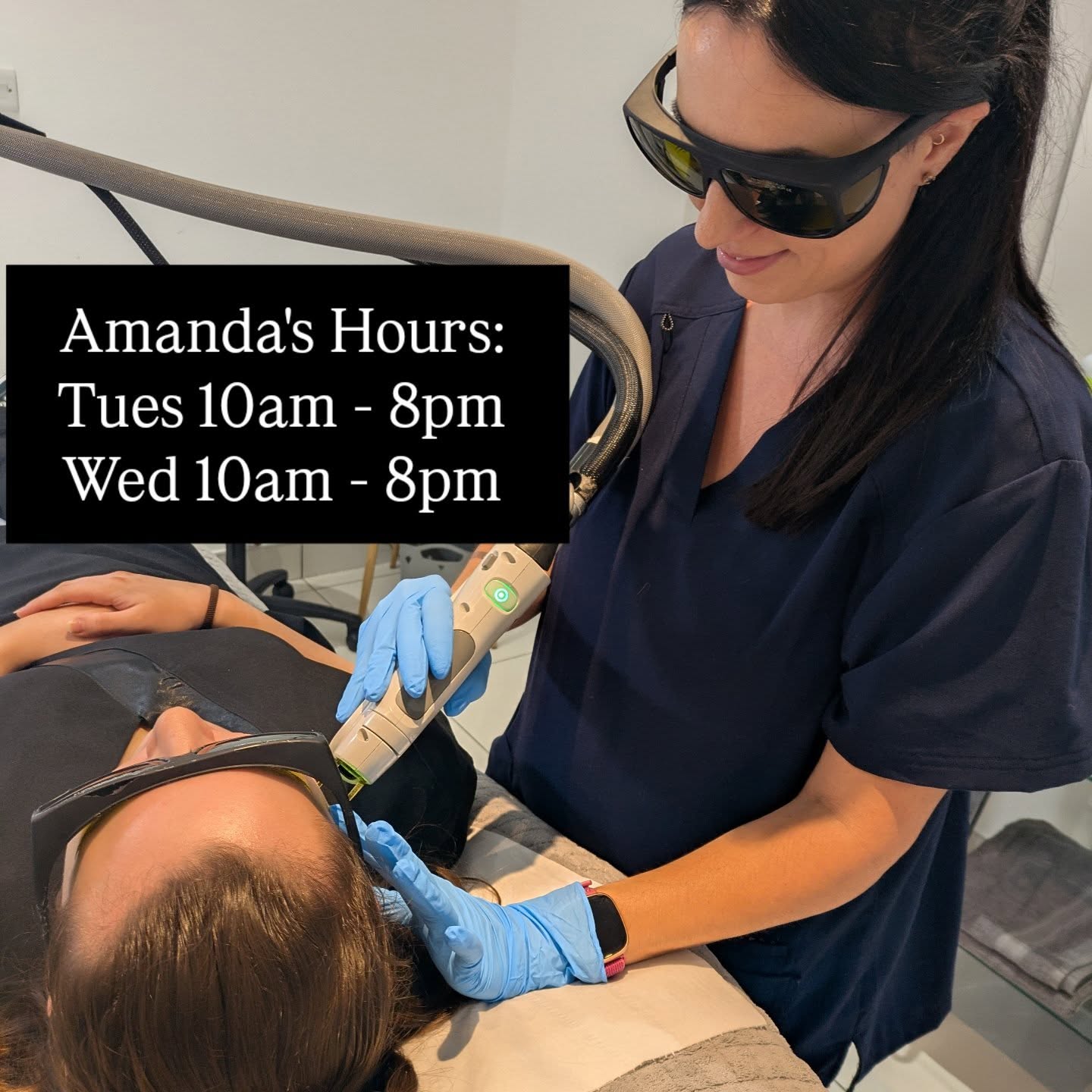 LASER HAIR REMOVAL OFFER WITH AMANDA!
Special Offer Prices:
Lower Legs £100 per treatment
Bikini £60 per treatment
Underarms per treatment
OR all 3 areas for just£150!
Available:
Tuesday 10am -8pm
Wednesday 10am -8pm
Book now with Amanda using the Candela Alexandrite Medical Grade Laser - safe, effective and results driven 💥
Free consultation & patch test included
Message now to book
T&Cs apply
#LaserHairRemoval #CandelaLaser #SmoothSkin #LaserOffer #HairFreeCare Free