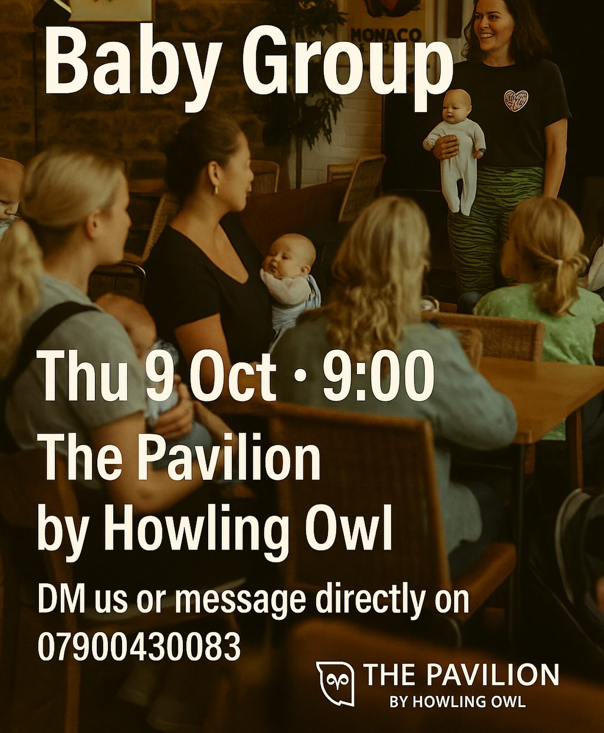 We’re launching a new baby group. Anyone and everyone is welcome. Message us on here or on WhatsApp to join the group. Look forward to seeing you there.