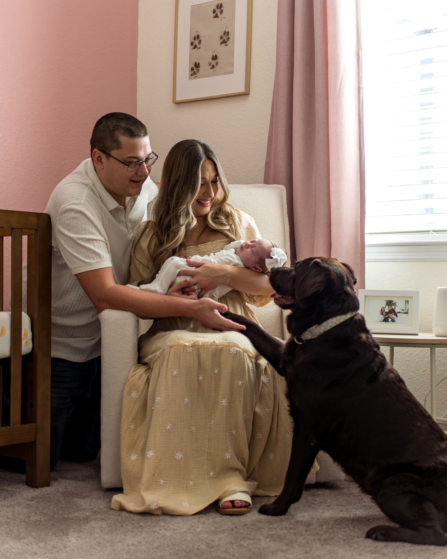 Home. Baby. Family. The story begins here. 💕