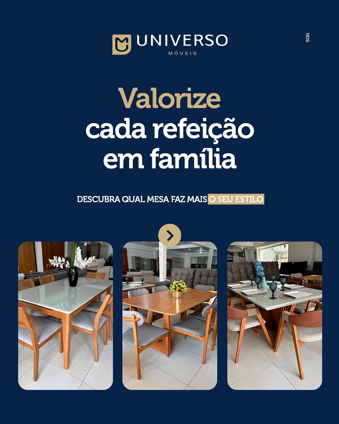 A escolha da mesa muda tudo na sua sala de jantar. Do clima das refeições ao jeito de receber seus convidados.
Madeira, vidro ou pedra: cada tampo traz um estilo, conforto visual e durabilidade diferentes.✨
Quer ajuda para escolher? Visite a universo Móveis!
A gente te mostra combinações que valorizam seu espaço e cabem no seu orçamento.
📲 (45) 99818-7287
📍 Rua Paraná, 3479 — Centro, Cascavel
Universo Móveis: o melhor da sua casa começa aqui.
#UniversoMóveis #SalaDeJantar #MesaDeJantar #DesignDeInteriores #Decoração