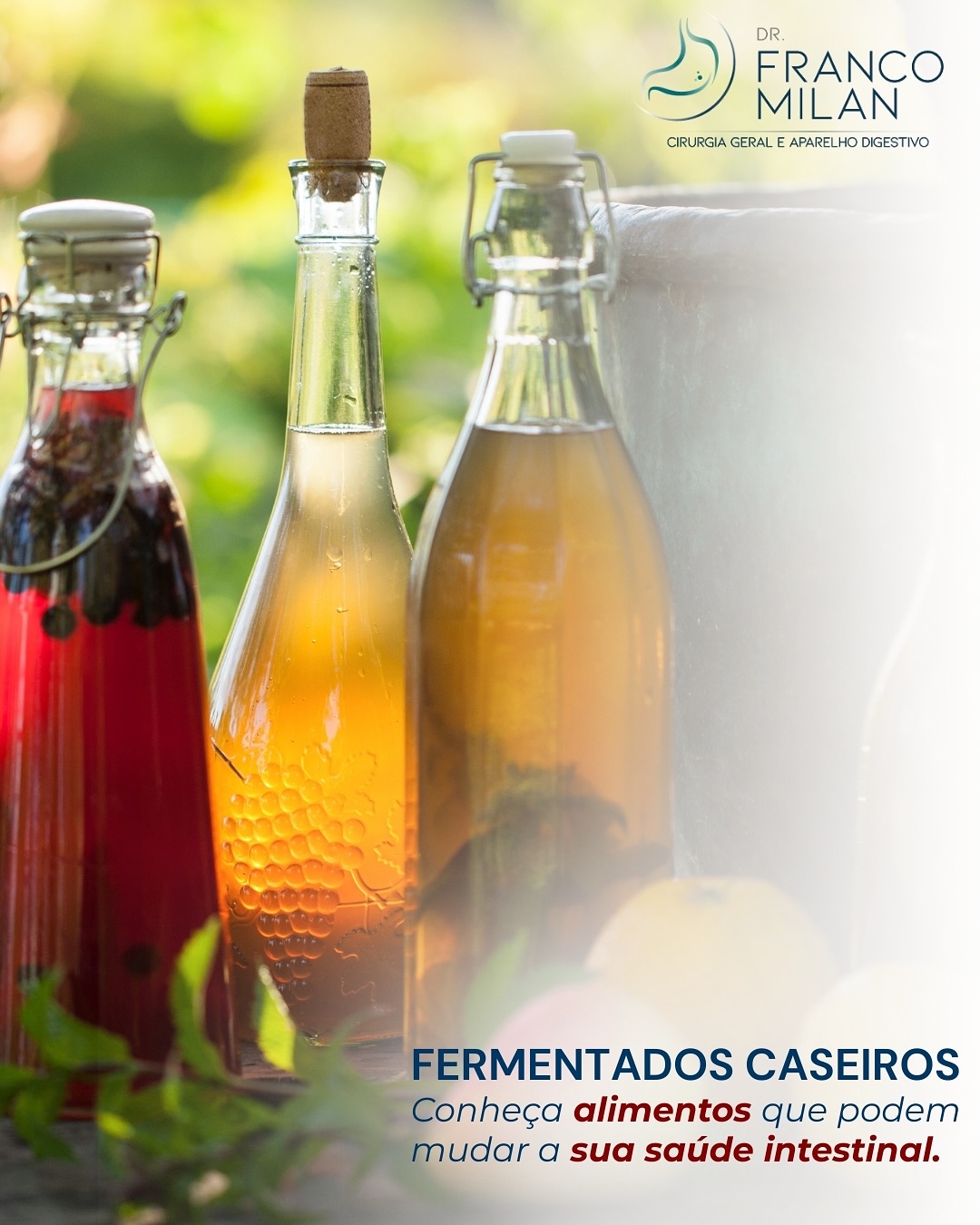 🍶 Fermentados caseiros : o combustível da sua saúde intestinal.
Conheça fontes naturais de probióticos, minerais e bactérias benéficas que:
✔️ Melhoram a digestão
✔️ Ajudam no equilíbrio da microbiota intestinal
✔️ Fortalecem o sistema imunológico
✔️ Contribuem até para a saúde mental e metabolismo
👉 Pequenas escolhas diárias podem gerar grandes mudanças na sua saúde.
#SaúdeIntestinal #Probióticos #Fermentados #MicrobiotaSaudável #CirurgiaDoAparelhoDigestivo #SaúdeDigestiva #IntestinoSaudável #Medicina #drfrancomilan #kefir #kombucha