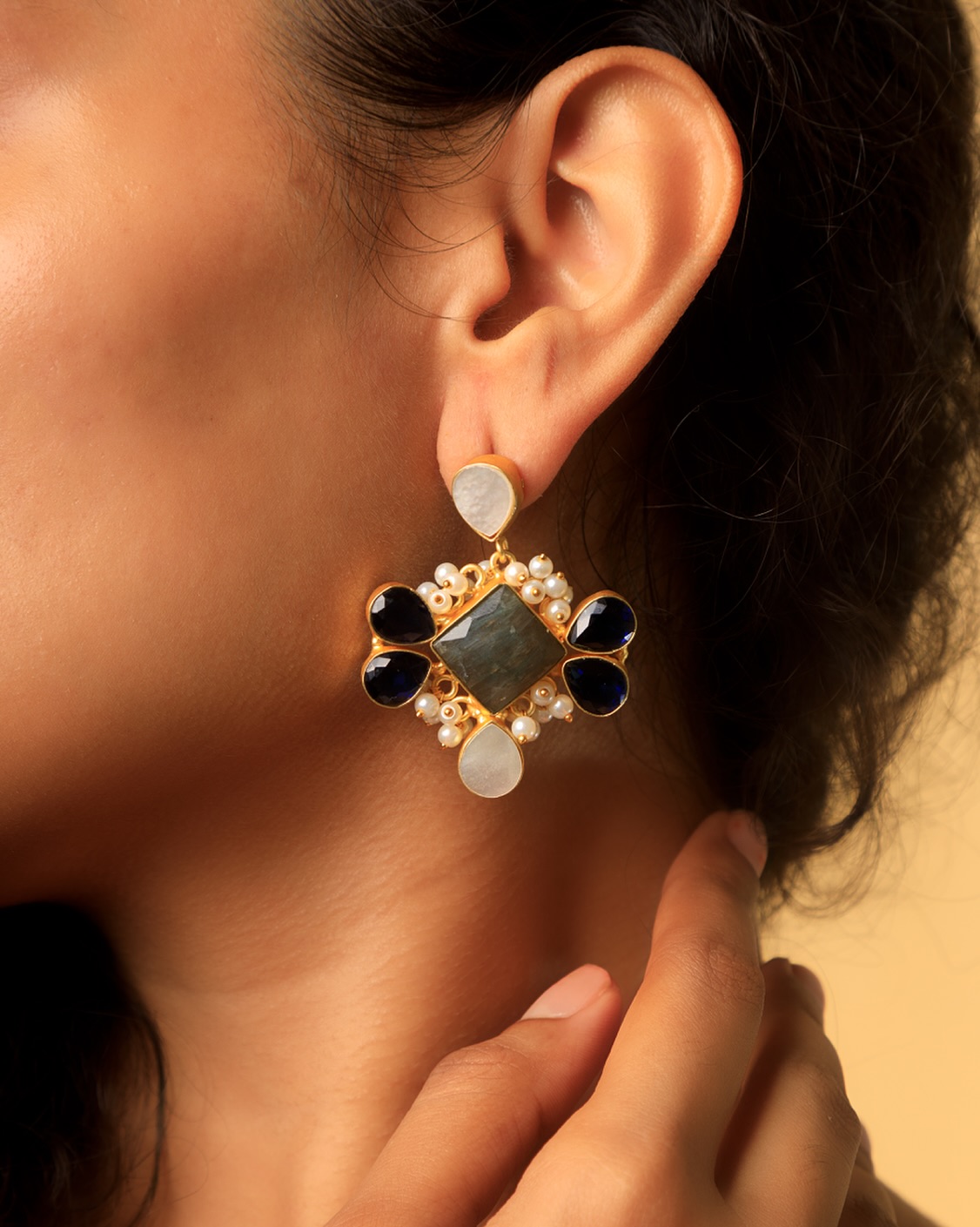 Celebrate in Style
Designed for the sparkle of the season, these earrings blend rich festive hues with elegant detailing to create a statement that’s as radiant as your celebrations.
Light enough to dance in, bold enough to be noticed — your perfect plus-one for every puja, party, and get-together.
#FestiveGlow #AtrangibyKritika #StatementEarrings #CelebrateInStyle #jewellery #handmadejewelry