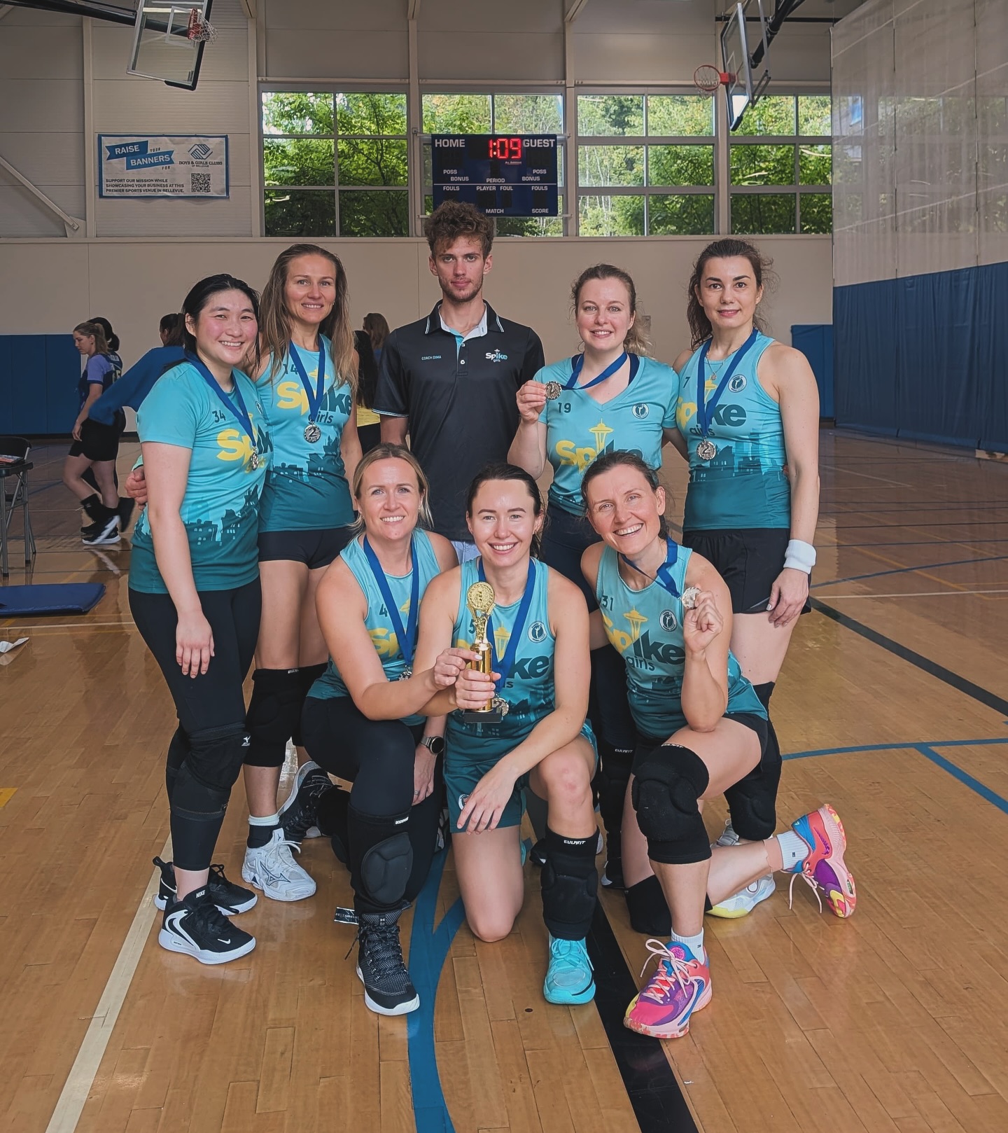 Last photo dump of September Tournament 🔥❤️ We come, we spike, we win 🏆