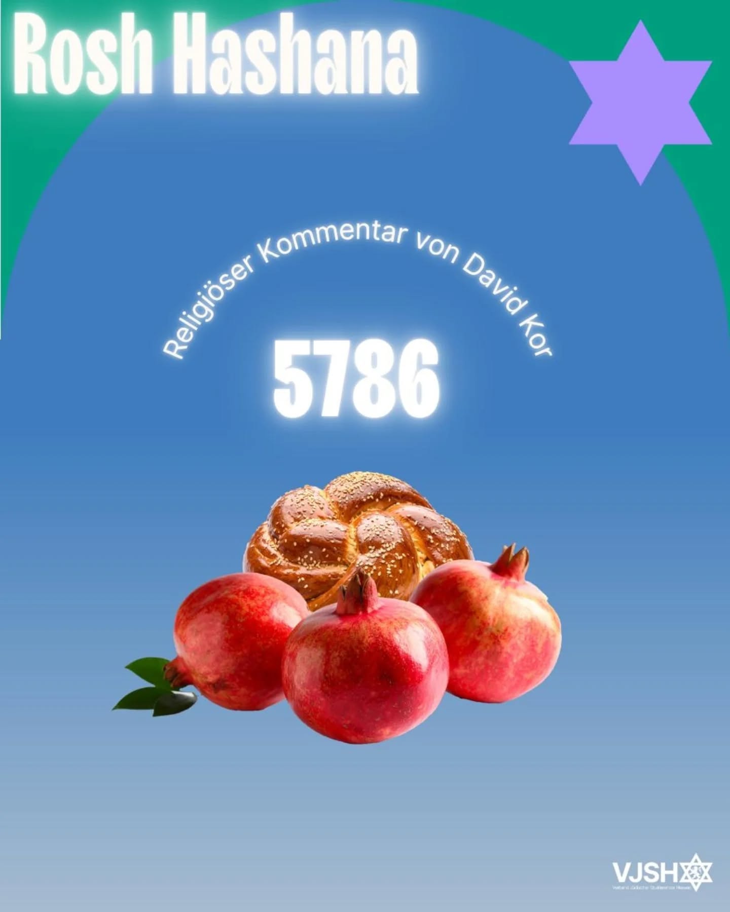 Rosh Hashana – ein neuer Anfang
Der Midrasch erzählt, dass es im Judentum vier „Neue Jahre“ gibt.
Rosh Hashana ist das neue Jahr des jüdischen Kalenders – gefeiert im siebten Monat Tischrei. Es trägt mehrere Namen:
Yom Teruah – das Fest des Schofarhorns: der Klang weckt uns auf und ruft zur Umkehr.
Yom HaZikaron – der Tag des Gedenkens: wir erinnern uns an unsere Taten und daran, dass auch Gott sich an uns erinnert.
Der Monat Elul war unsere Zeit der Rückschau: wir haben über uns nachgedacht, über Fehler und Wege, wie wir es besser machen können. Fehler sind okay – solange wir daraus lernen und sie nicht wiederholen.
Selbstreflexion heißt nicht, sich klein zu machen, sondern ehrlich zu sich selbst zu sein.
Rosh Hashana erinnert uns:
Wir dürfen wachsen.
Wir dürfen uns verändern.
Und gleichzeitig gilt: „Ich bin gut so, wie ich bin.“
שנה טובה ומתוקה, כתיבה וחתימה טובה 🍏🍯בספר החיים
Shana Tova uMetuka Ktivah veChatimah Tova beSefer HaChayim– ein gutes und süßes neues Jahr! ✨