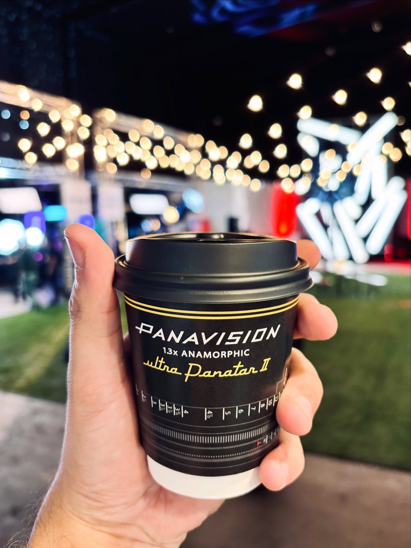 Today we are at the Panalux event at Wolf Studios Wales, if you’re popping by make sure you come and grab your complimentary coffee!