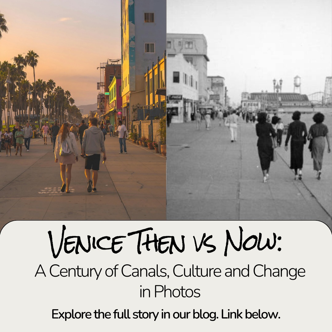 How did Venice become the place we know today? From iconic canals to a culture that never stops evolving, our team at Dogtown Realty explored the histore of Venice, California.
Read all about it in our blog post: https://www.dogtownrealty.com/post/venice-california-a-century-of-canals-culture-and-change