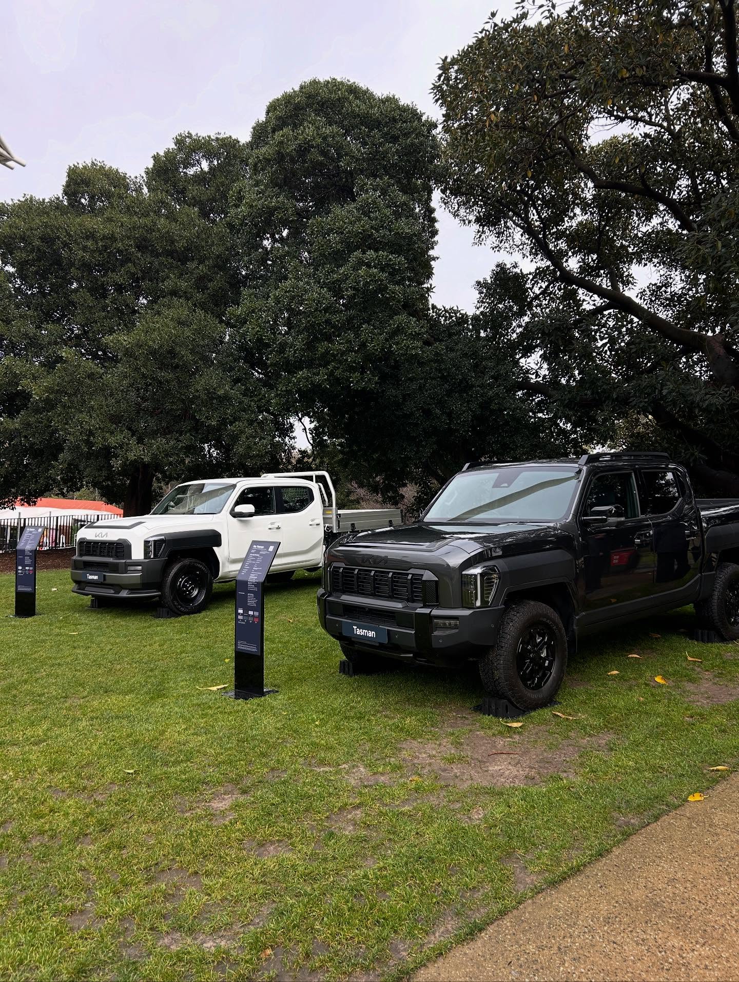 Detail for these Kia Tasmans at the SANFL grand final 2025 🏉🚘