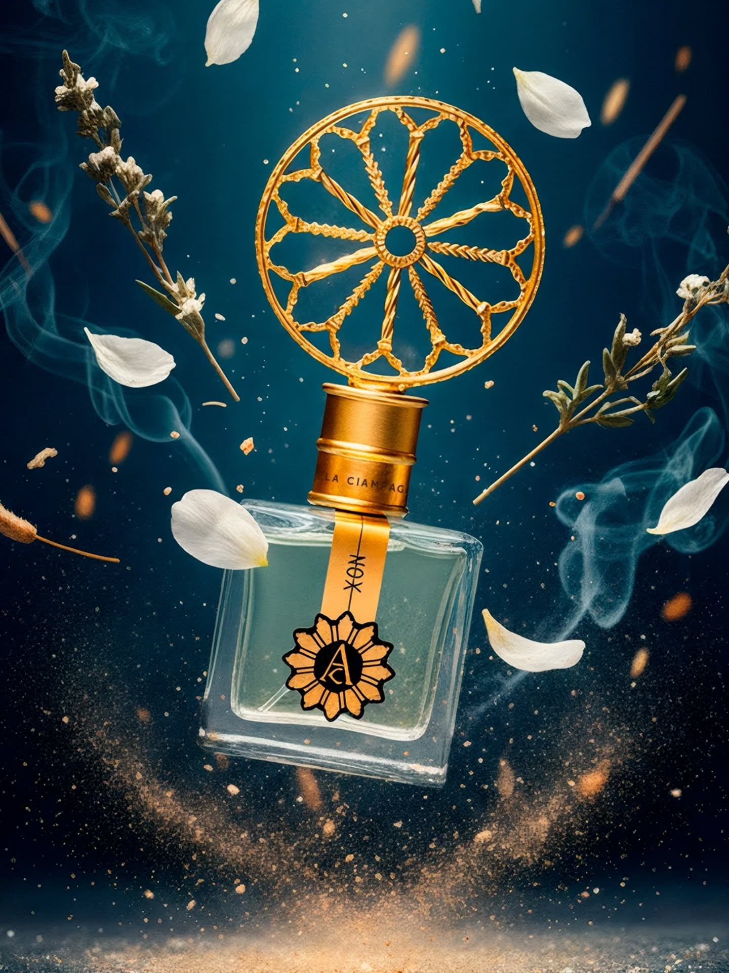 "This fragrance is a hymn to the night, to its shadows and mysteries. Nox evokes the winter solstice in the hills of Atri, where rituals and dances once illuminated the silence. The sharp, sacred scent of hinoki wood rises like incense from the darkness, carrying with it the salt of the Adriatic and the bitterness of wild herbs trampled by bare feet.
In the countryside, the witches illuminate the darkness of the winter solstice night.
As the night wanes, the drums and chants dissolve into silence, leaving behind a mineral, balsamic trail softened by floral whispers. A perfume suspended between light and shadow: an olfactory poetry where the sea, the hills, and the village secrets converge under the moonlight.
- Angela Ciampagna
#AngelaCiampagna #Nox #PerfumeArt #FragrancePoetry #NightRituals #HinokiIncense #NichePerfume #ModernAlchemy