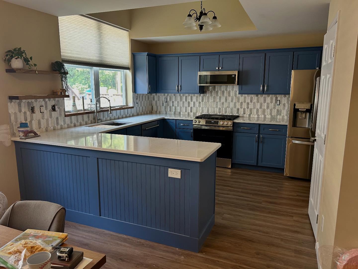 Kept the layout, elevated the look ✨.
A refresh that feels brand new—by LLS Design & Build, Saratoga.
This was a “no-demo” transformation: new custom doors and finishes for a crisp, durable upgrade, an island with custom backing for character, and updated surfaces that brighten the whole room without changing what already worked.
Thinking about a refresh instead of a full gut? Message LLS Design & Build to talk options, timelines, and design—we’ll help you choose the smartest upgrades for your space. 📨
#SaratogaSprings #KitchenRefresh #CustomCabinetry #Backsplash #Countertops #LLSDesignBuild #BeforeAndAfter