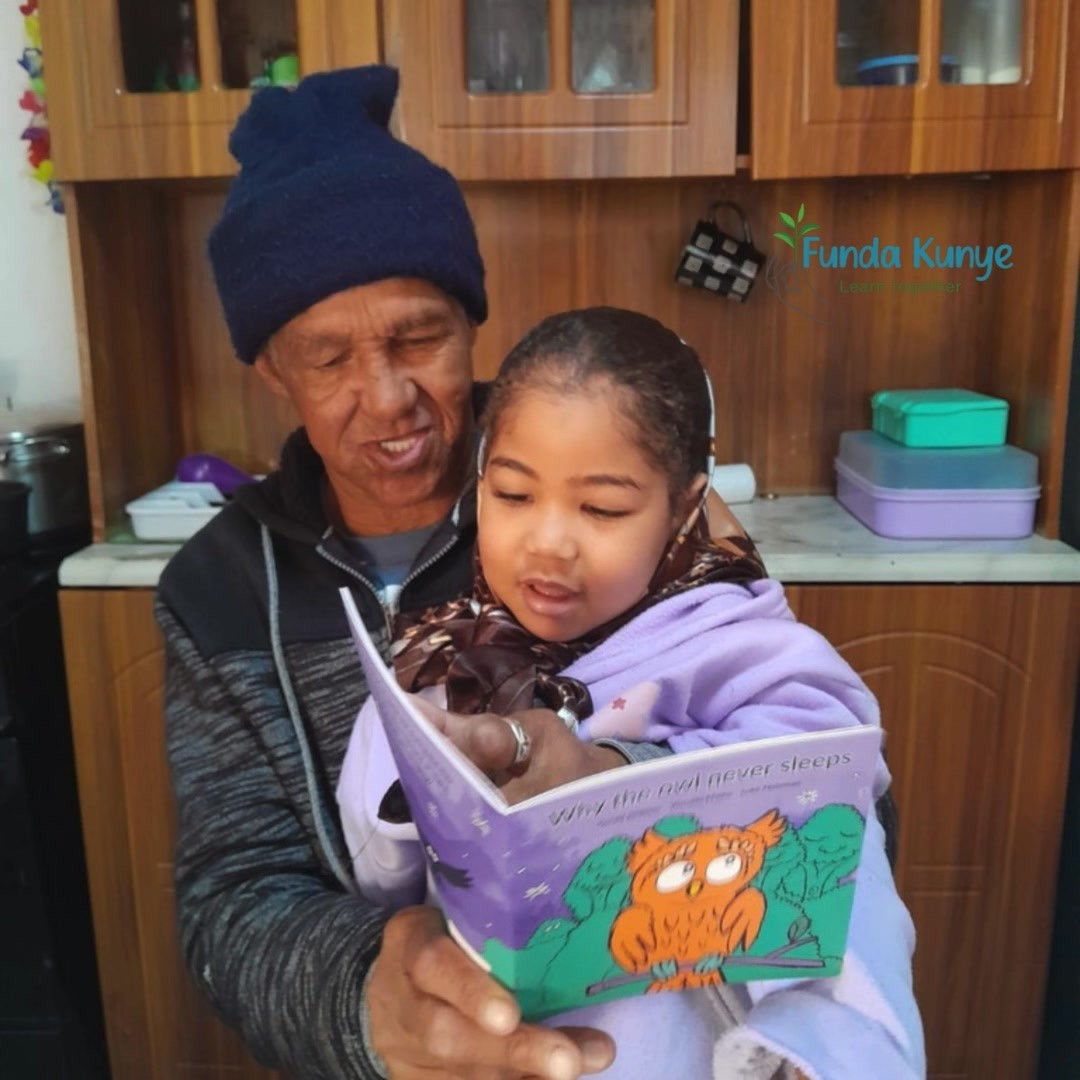 📚 Dads and grandads Sharing Stories, Building Bonds 💙
There’s something truly special about a father reading to his child — a moment of connection, learning, and love.
Thanks to the recent generous donation from Book Dash, we’ve seen dads and grandfathers in our communities embracing storytime with their little ones, using beautifully illustrated, locally written books that spark imagination and joy.
At Funda Kunye, we believe that early literacy starts at home, and fathers play a powerful role in nurturing a love for reading. These shared moments not only support language development and emotional growth, but also strengthen the bond between parent and child.
Thank you, Book Dash, for making these moments possible — and thank you to the fathers who are showing that reading is for everyone. 📖💛
#FundaKunye #BookDash #FathersWhoRead #EarlyLiteracy #ECDMatters #ReadTogether #CommunityCare #StorytimeMagic
@bookdash @bookdash
