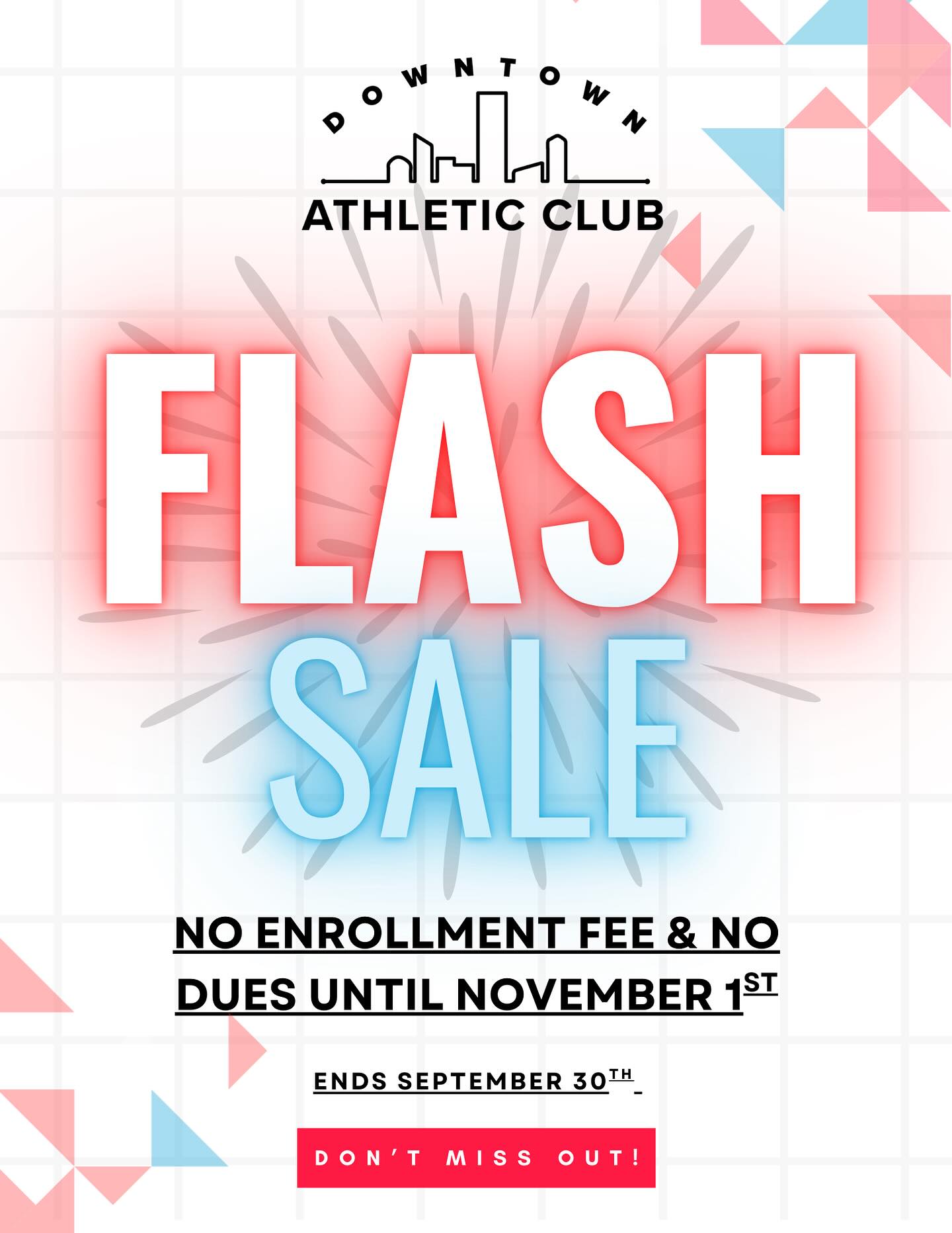 Flash Sale Alert!
Starting today through September 30th, join for $0 enrollment and no dues until November 1st! Don’t wait—this deal won’t last long!