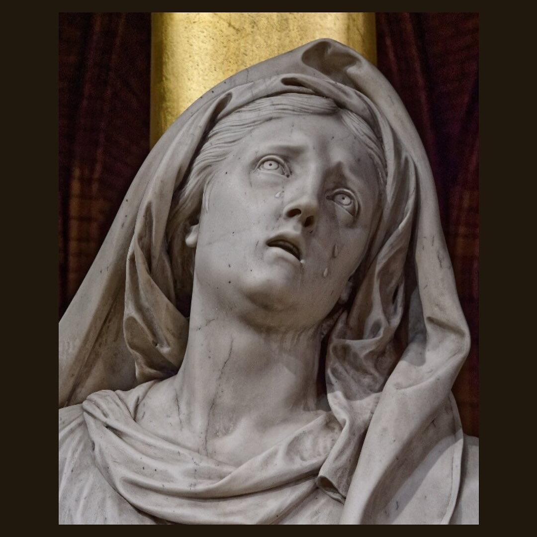 What promise do you need to hear right now from Our Lady of Sorrows?
What has prevented you in the past from embracing your sorrows and cross? How does Our Lady and Our Lord beckon you to release it to them?
•
Image: Pieta, Nicolas Coustou, 1721-1728. Notre Dame Cathedral, Paris, France.
•
•
#beauty #sacredart #art #adportacaeli #catholic #catholiclifestyle #prayer #faith #truegoodandbeautiful #catholicart #catholicconvert #arthistory #religious #ourlady #sorrowfulmother #ourladyofsorrows #pieta #footofthecross #notredame #paris #france #nicolascoustou #nicolas #sculptures