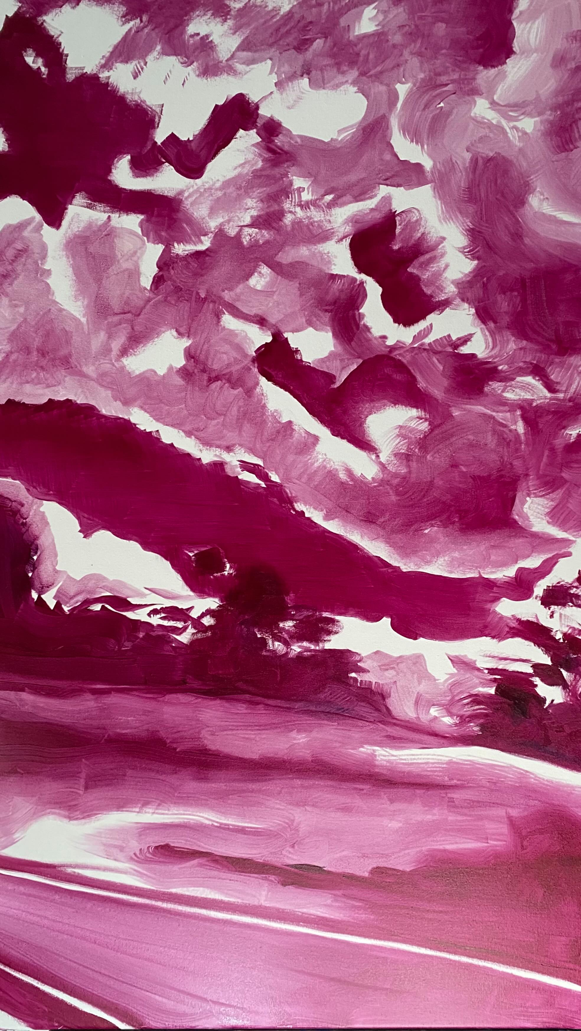 The soothing sound of studio silence…
One-Eyed Maggie singing outside and the delicious sound of a brush on canvas…. Lost in the process.
#lyndasampsonart #outsiderart #australianartist #oilsoncanvas #soundslikepainting #studioaudio