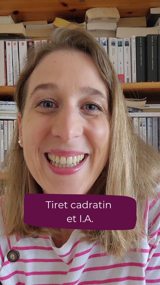 On reprend le débat "tiret cadratin et I.A." en y apportant explications et nuance. C'est tout nous, ça 😄
Et vous, vous en pensez quoi?
Le tiret cadratin c'est:
#ia #bookstafr #bookstafrance #instabookfrance #wattpadfrance