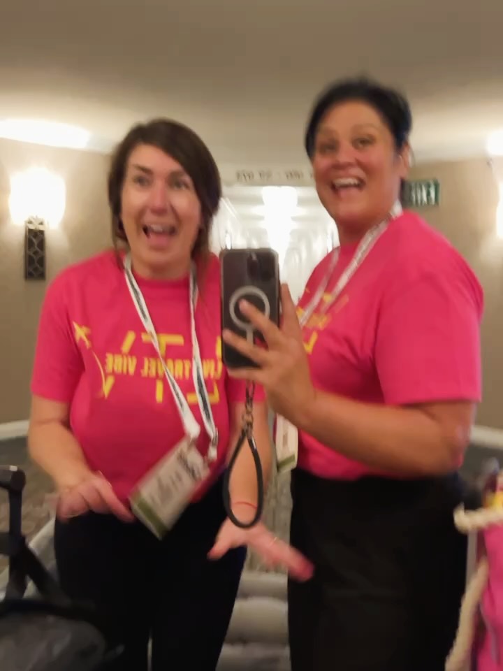 We came, we saw, we conquered… ✨
Thank you to everyone from @travelersconference and to @eventsbynani — you did an incredible job and made this such a wonderful first experience! 🙌
The biggest, most heartfelt thank you goes to @juliadelea 💖 — honestly, there aren’t enough words of gratitude for you. From stuffing candy to stuffing swag bags, setting up, breaking down, and everything in between… you were there every step of the way. And of course, for graciously donating your @bedsidebaddie swag to the cause it was a huge hit!
You made what could have been stressful preparing for the event feel fun and exciting. You have such a gift for making people feel welcomed, supported, and inspired, and I’m beyond grateful to have had you by my side. Live Travel Vibe is so blessed to have you on this journey. I cannot wait for Croatia — I already know we’re going to give these ladies an adventure of a lifetime! 🥹💕
I can’t forget to thank everyone who stopped by, came back to chat, played our games, and shared their stories, it was such a pleasure to meet so many amazing travel nurses and healthcare workers. 🩷 You are the heart of what we do connecting and creating new friendships ✈️
Safe Travels back home and I can’t wait to see all your faces next year!
.
.
.
#livetravelvibe #travcon #vegas #travelnurse #travelnurselife #travelradtech #travelhealthcare #travelhealthcareworkers #travelcommunity #travel #smallgrouptrips #travelforwomen