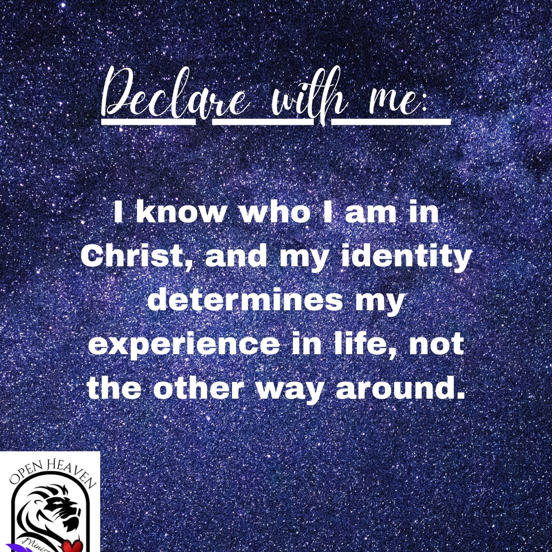 Our identity should determine our experiences. This takes some walking out, but when you realize who you are in Christ, when you are mistreated, you don't have to accept that. You know who God has made you. You can keep looking up, be reassured and keep on loving.
www.openheaven-ministries.com
#crucifytheflesh #solongself #loveissupreme #nooffense
