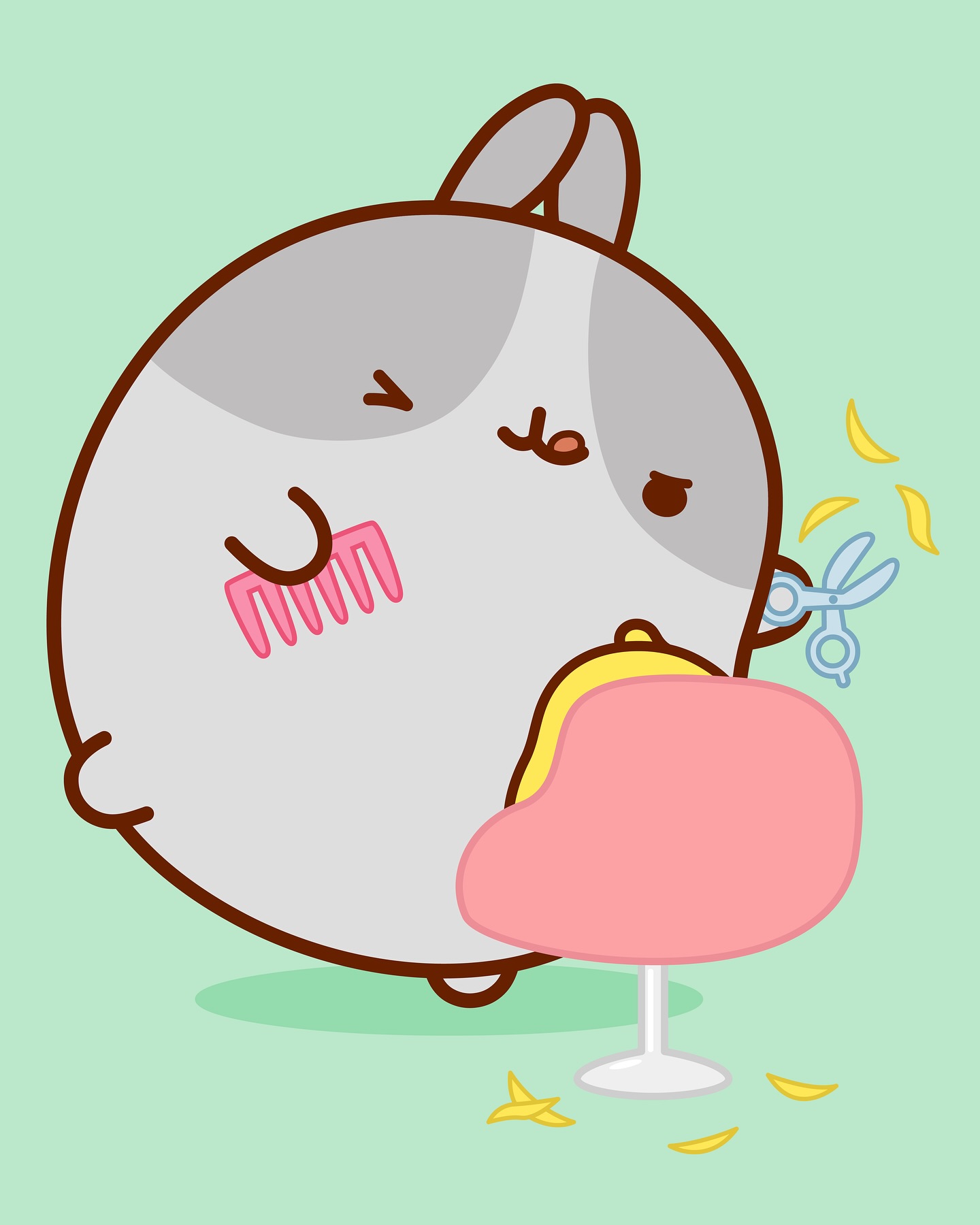 But I don’t want hurt the hairdresser’s feelings 🥺