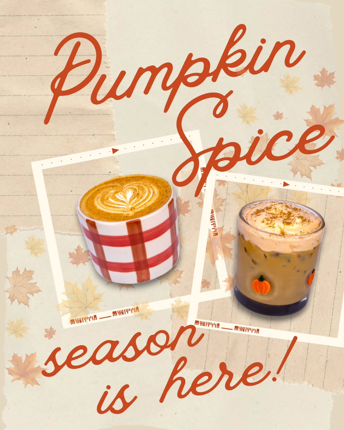 Pumpkin spice and everything nice... it's officially cozy season! 🍂 Our new fall menu is here, and we've been busy crafting every single syrup in-house to bring you a menu packed with flavor with every sip:
🎃 Pumpkin Spice Latte: The classic you love, perfected. Made with our own blend of cinnamon, ginger, allspice, and cloves. Get it hot or try it iced with our new pumpkin cold foam. You can also enjoy it as a cold brew or matcha!
🥥 Toasted Coconut Cardamom Latte: A uniquely comforting blend of warm, aromatic cardamom and nutty toasted coconut. Topped with a creamy coconut cold foam and crunchy toasted coconut flakes, this drink is a perfect balance of sweet and spice. Also delicious as a matcha latte!
🧂Salted Rum Brown Sugar Latte: Rich and comforting, with a hint of salt and a sprinkle of fresh nutmeg to finish.
Which one will you try first?
