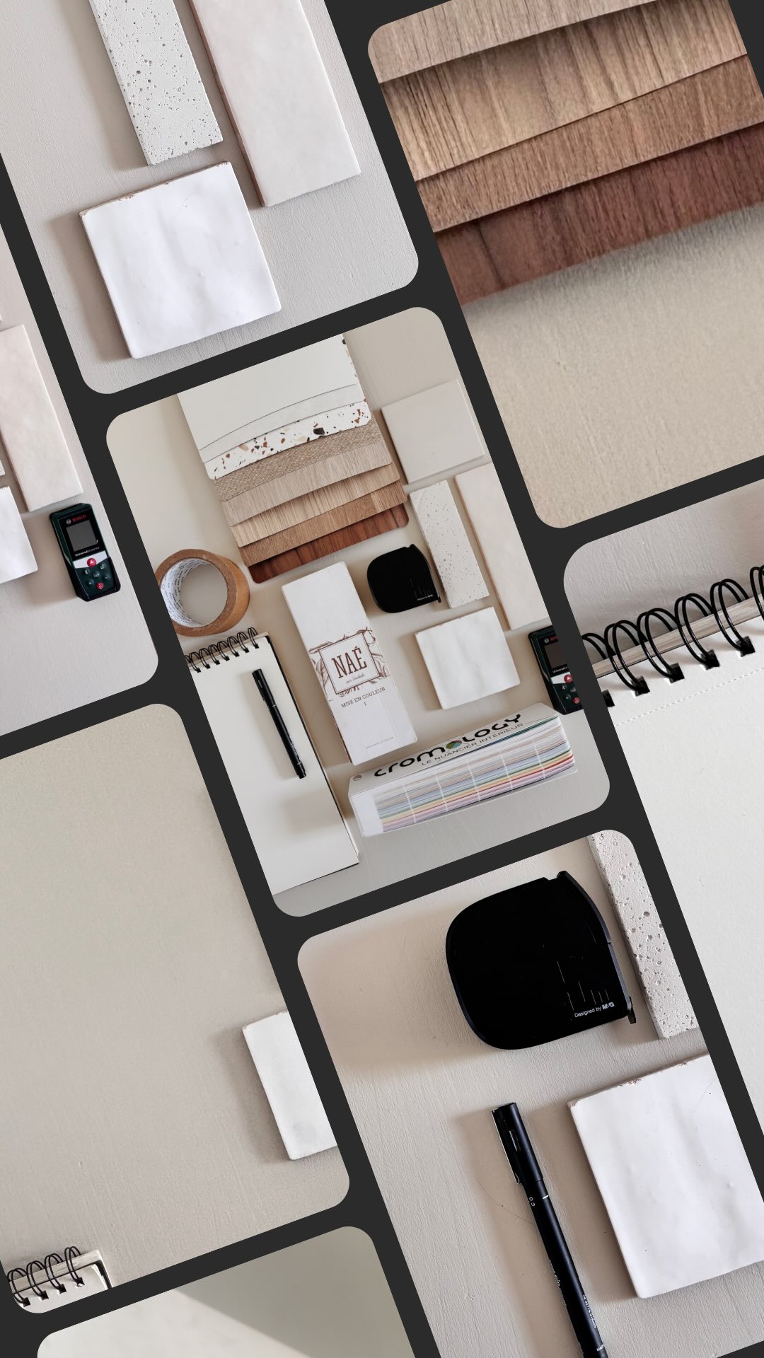 Derrière chaque rendez-vous, il y a toujours… mon kit de décoratrice!
Carnet, nuancier, échantillons, mètre et laser…
Des outils simples mais indispensables pour observer, écouter, tester, mesurer, imaginer…
Parce la magie commence toujours par les bons accessoires!
.
.
.
#interiordesign #au50bis #designintérieur #décoratricebordeaux #rénovationintérieure #architecteinterieur #kitdeco #materieldeco #nuancier #echantillon #projetdeco #coachingdeco #conseilsdeco