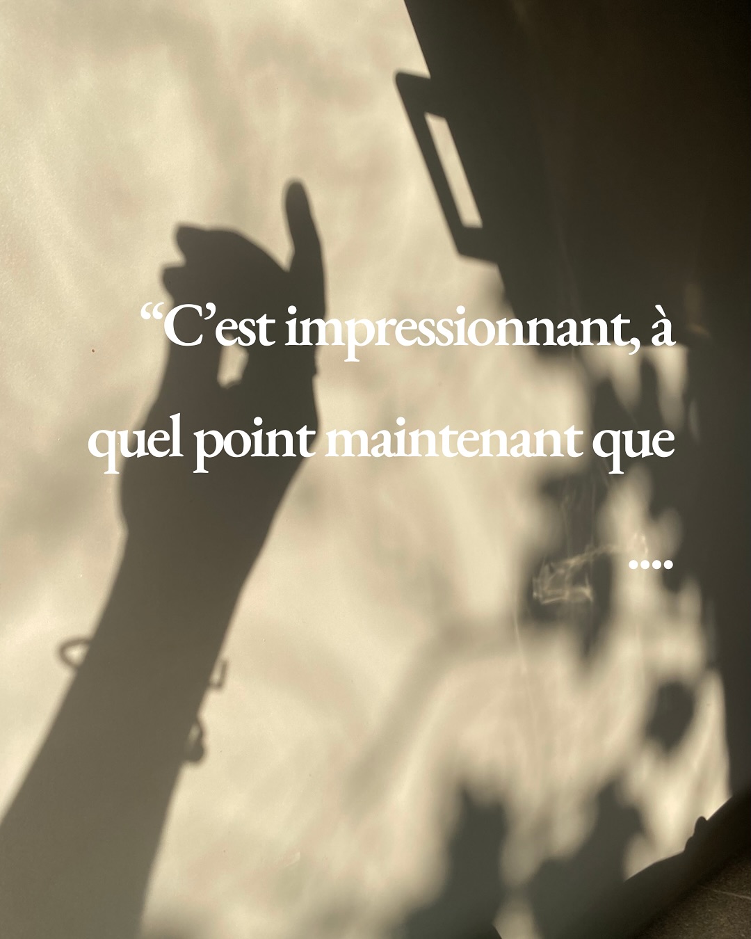 C’est ce que m’a partagé une femme en dernière séance, que j’ai accompagné sur plusieurs mois pour son SOPK 🫶
Son retour a tout résumé !!
✨ Yes, quand ton cycle s’apaise, ce n’est pas “juste” moins de douleurs ou plus de régularité.
Tu retrouves aussi une clarté mentale, de l’énergie pour tes projets, et le sentiment de reprendre les rênes de ta vie.
C’est ce que cette femme m’a partagé, et c’est possible pour toi aussi.💥
——-
🌿 Moi c’est Eugénie, j’ai construit LE programme pensé pour les femmes comme toi : fatiguées, désalignées, mais profondément déterminées à reprendre le pouvoir sur leur santé et leur vie.
💌 Tu veux en parler et voir si je peux t’accompagner ?
Ecris APPEL et on se rejoint en mp 🤝