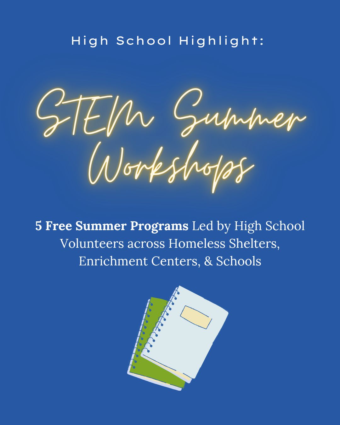 In honor of back-to-school season, we’re celebrating our high school volunteers and their recent projects. Our high school volunteers have been sharing their love for STEM through free summer programs both in person and over Zoom across the world!
#backtoschool #youthvolunteers #stemeducation #studentleaders #globalimpact #nonprofit