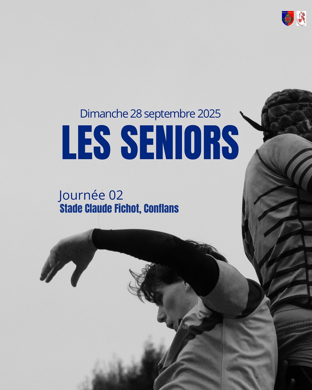 🔥 Jour de match en approche ! 🔥🏉
Demain, nos joueurs défendront fièrement les couleurs du ROP face à R Conflans,Herblay,Val Seine.
Voici la composition de nos deux équipes 🏉
📍 Coup d’envoi à 13h30 pour la réserve, puis à 15h15 pour l’équipe première.
Rendez-vous au stade Claude Fichot,
43 rue du Bois-d’Aulne, 78700 Conflans-Sainte-Honorine.
💪 Venez nombreux soutenir nos joueurs !
#rugbypourtous #touspourpantin