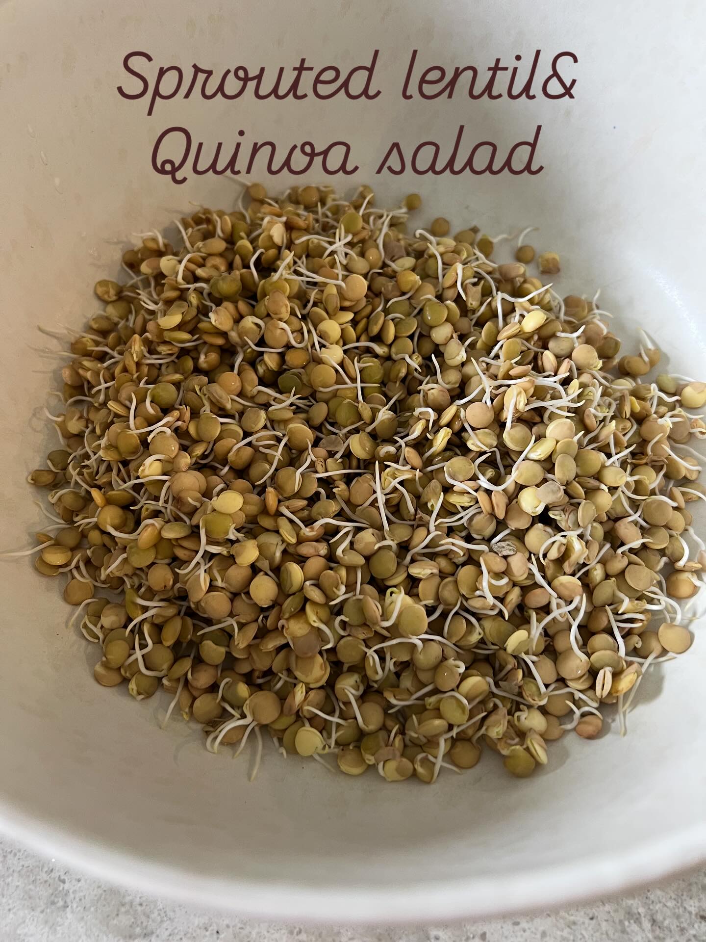 #Delicious #nutritious #vegan #salad #vegeterian #rawfood #raw #easyrecipe #easymeals #lentils #quinoasalad #naturalvitamins #naturalminerals #nutritionaltherapypractitioner #nutritional #holisticwelness #ʟᴏᴠᴇʏᴏᴜʀʙᴏᴅʏ #loveyourlife #consciouschoices #thriving #choosehealthy #lunch #lightdinner