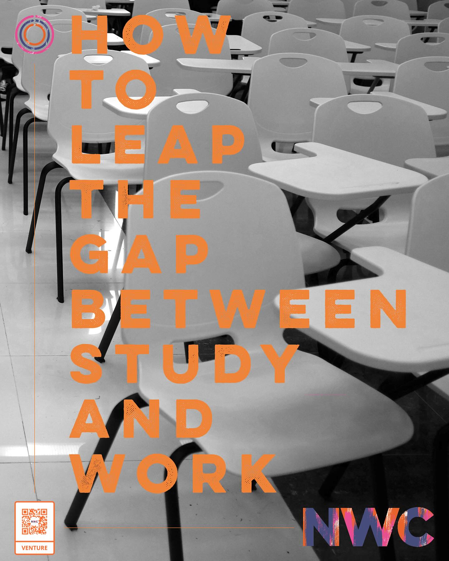 Struggling to know how to leap the gap between the classroom and the workplace?
Then this is for you 🫵
Join a FREE pilot of our life skills and work experience programme in entrepreneurship:
VENTURE YOUR WORK
A 10 week programme - 2 days per week - right on the high street.
Working in a team of 10, get to plan, build and sell a streetwear collection from lost property.
And develop the essential skills and real-world experience to give you a head start out there in the job market.
Register now using the QR code to be one of the 20 young people learning and working at NWC Clapham from October 13.
Or for more information, email hello@newworkingclass.co.uk and we can talk you through it.
RE
USE
YOUR
FUTURE