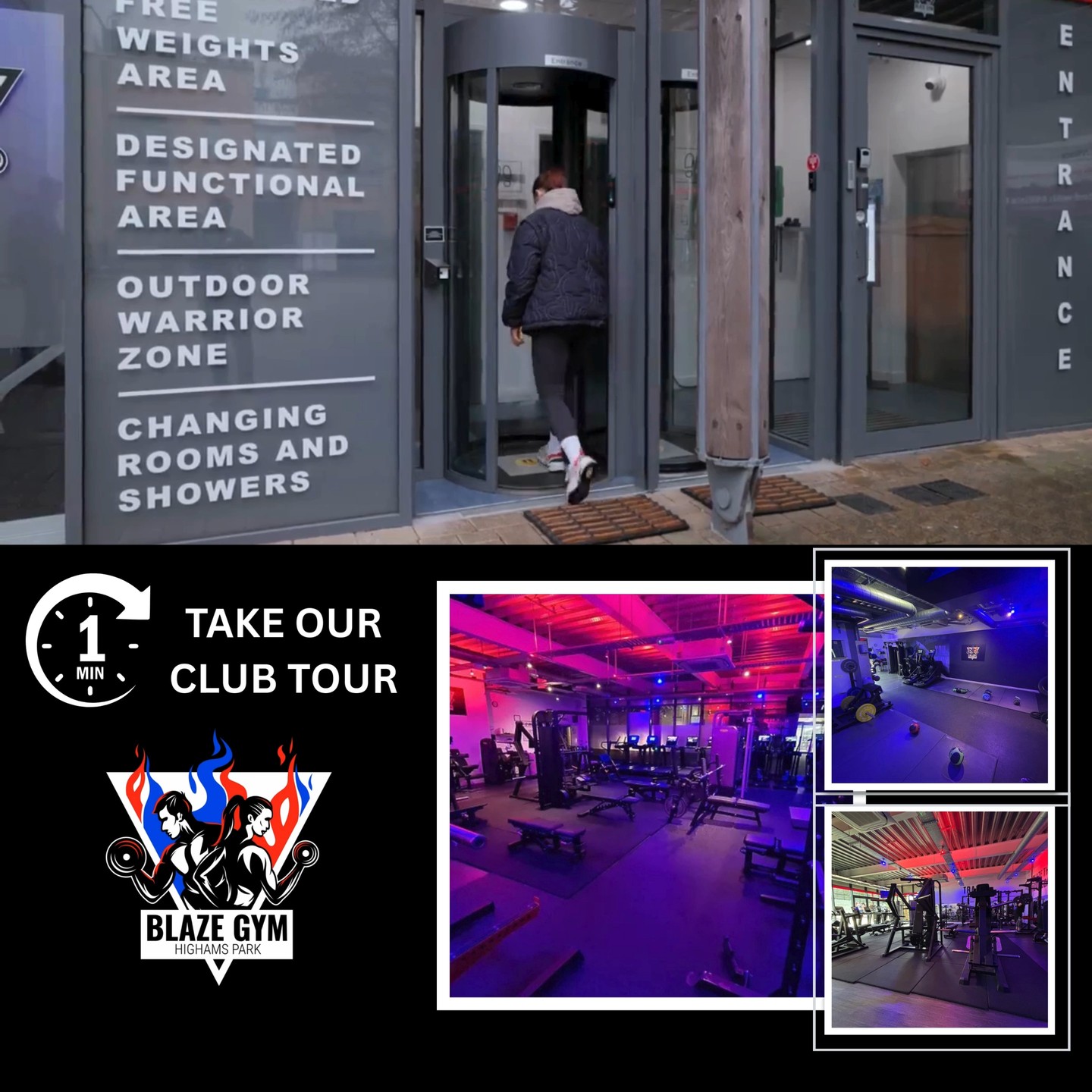 Blaze Gym 24/7 - Our Virtual Club Tour in 1 Min
Exclusive members-only club with top tier kit, dedicated training zones and a spacious class studio.
Offering on-site security with a welcoming, high-energy vibe.
🔥Big upgrades & new equipment dropping soon, with much more to come!
🔗 Join now: blazegym.co.uk
📍 Highams Park, Opposite Tesco
💥 £0 Joining Fee
#blazegyms #highamspark #gym #gymtour