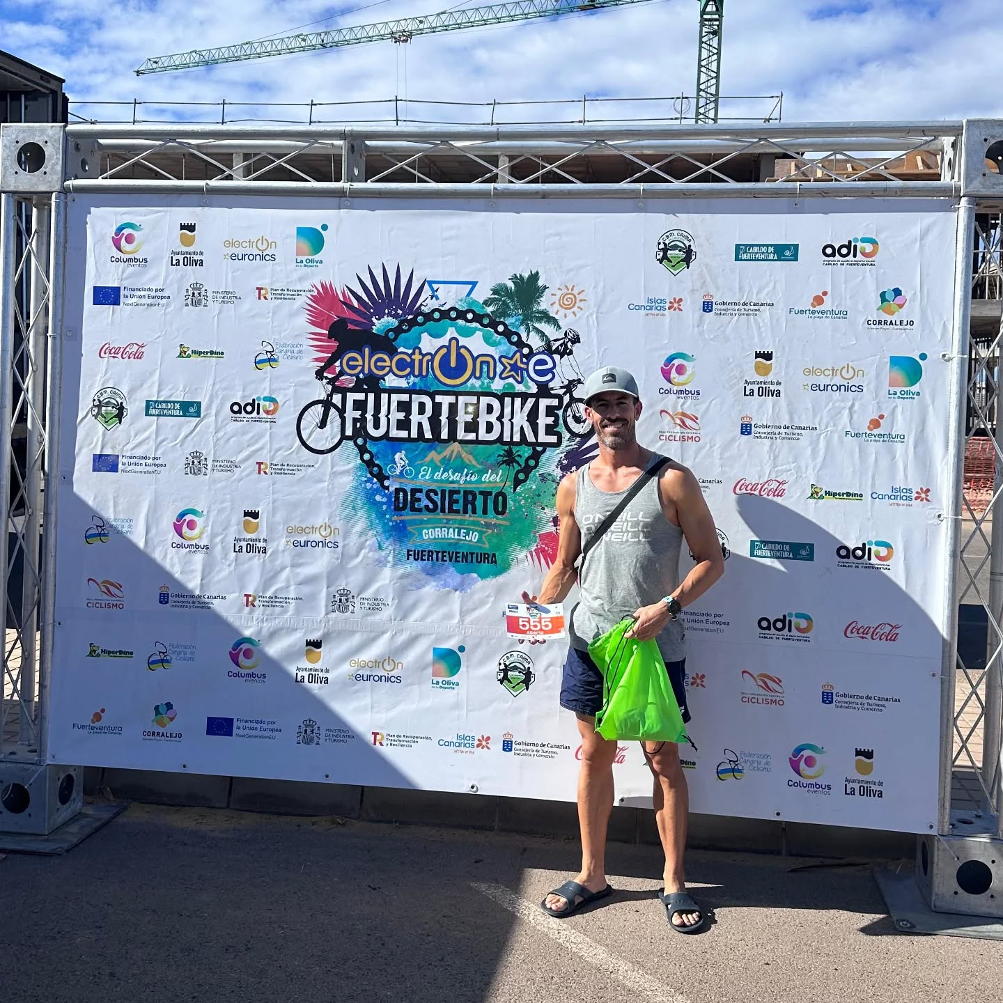 Nuestro compañero de equipo Albert R. Listo para Fuertebile 2025.. 💪⚡