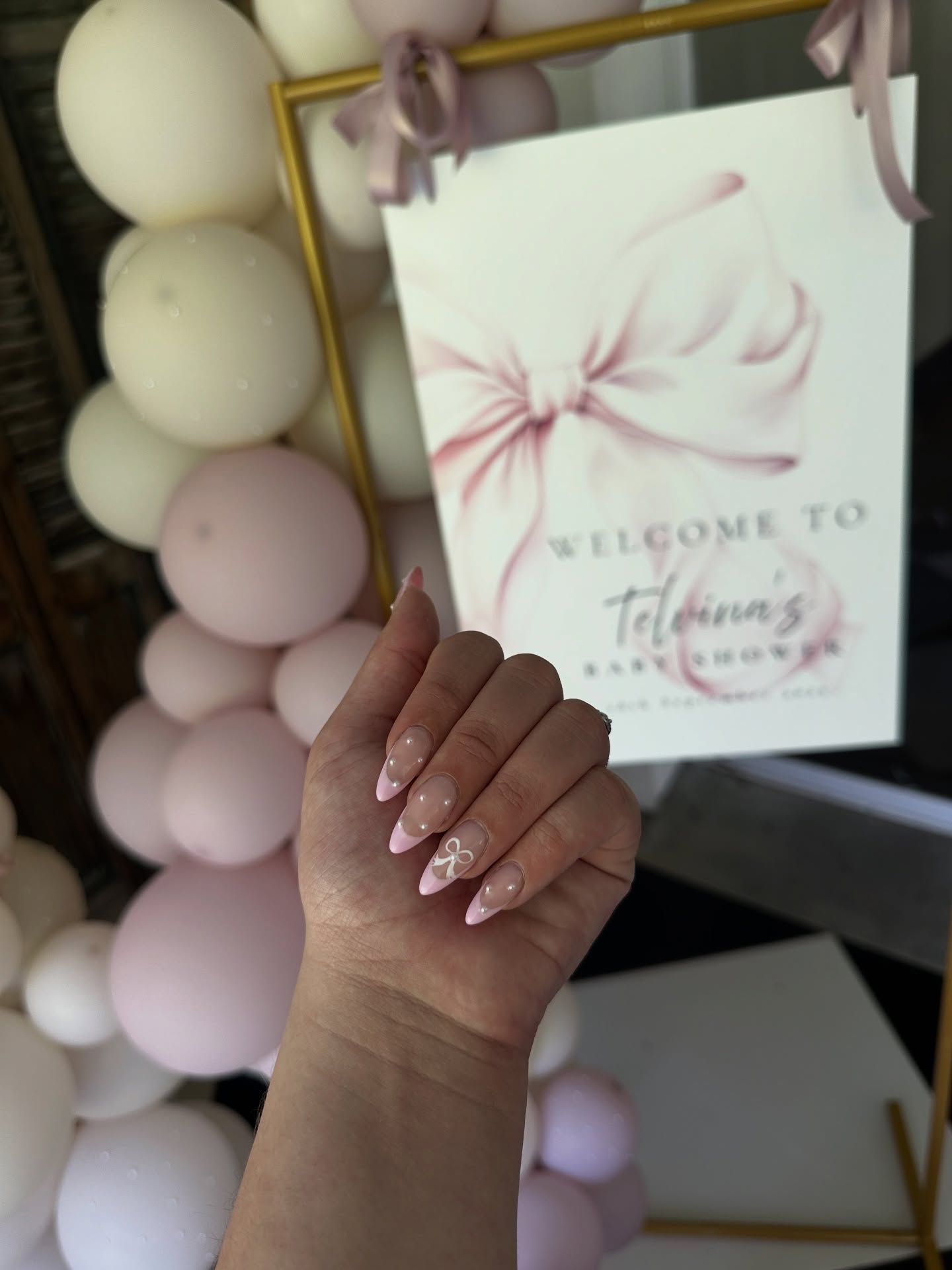 The perfect pink and pearl nails for any celebration 💅🏻
Full cover tips with a candy colour French finishing off with small pearl details .
To book your nail appointment contact our :
Business whatapp nr : 081 500 2238
-
-
#nails