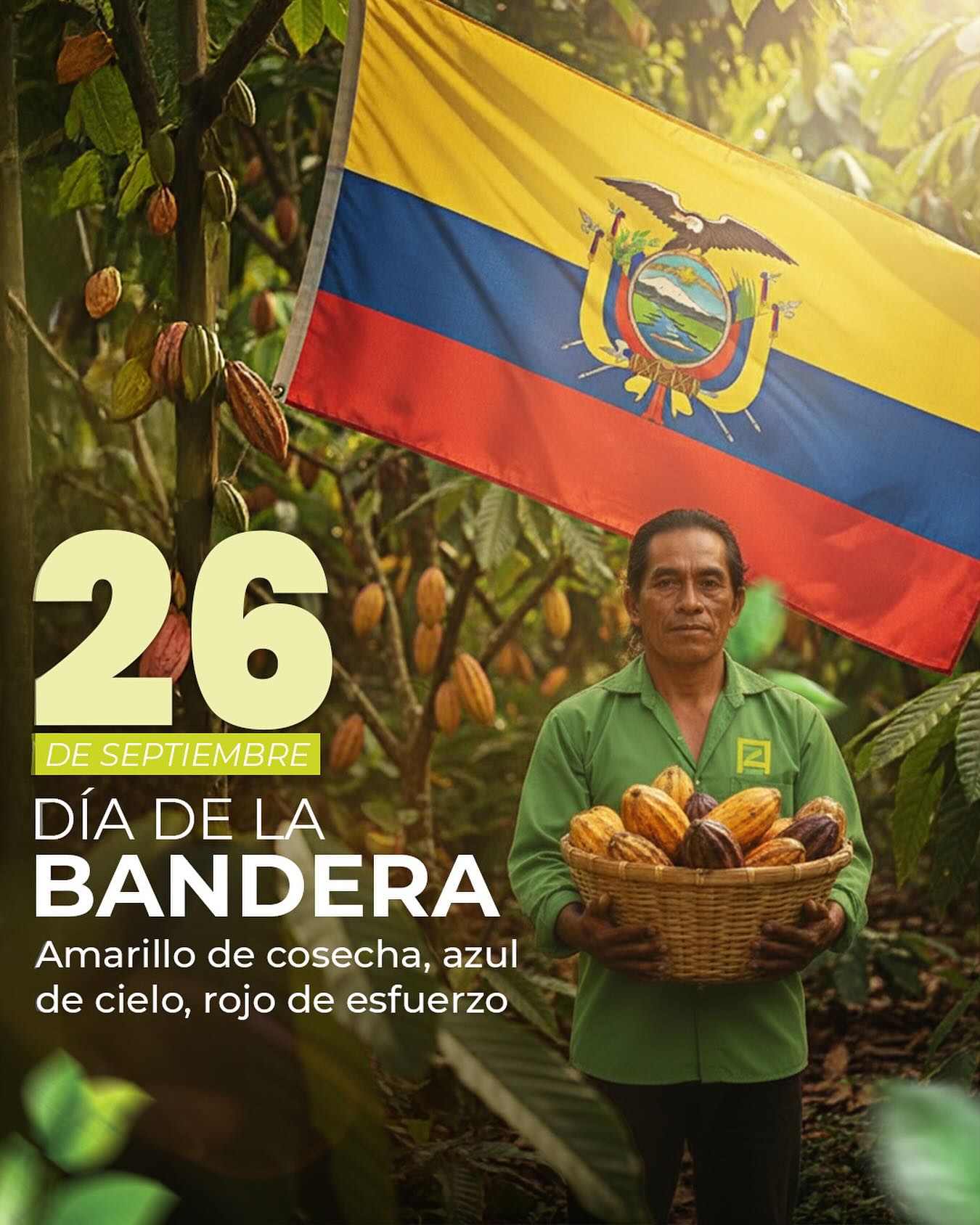 Hoy el tricolor se mezcla de tierra y sudor 💪🏻💦
En el agro la bandera no se cuelga, se la trabaja 😎🙌🏻
Por eso agradecemos a todos nuestros agricultores que trabajan día a día para un futuro más sostenible 🌿🌾💚