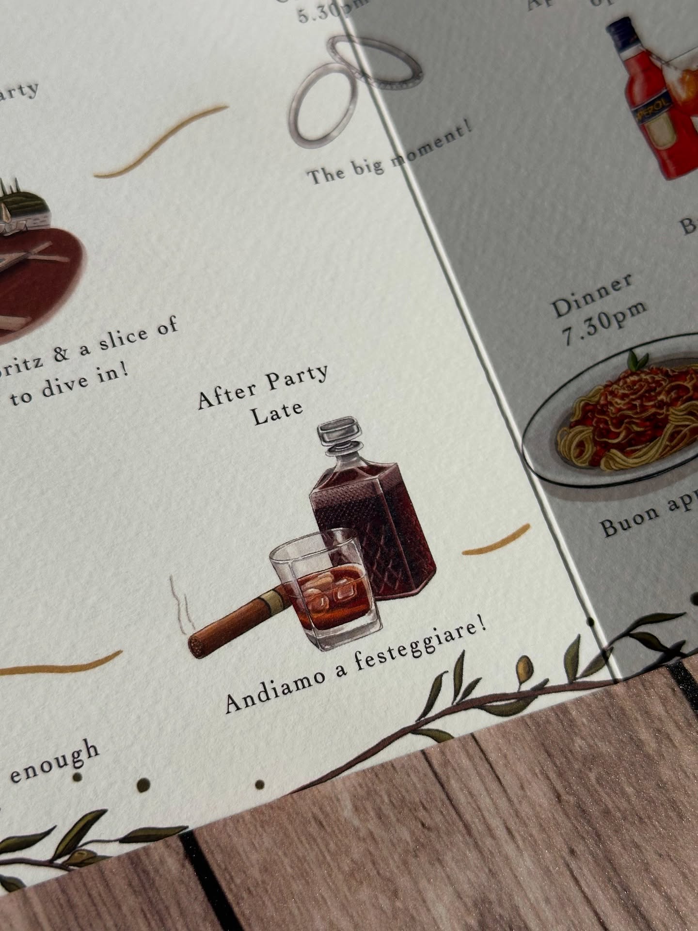 It’s all in the tiny details 🥃✨
•
#illustration #illustratedweddingstationery