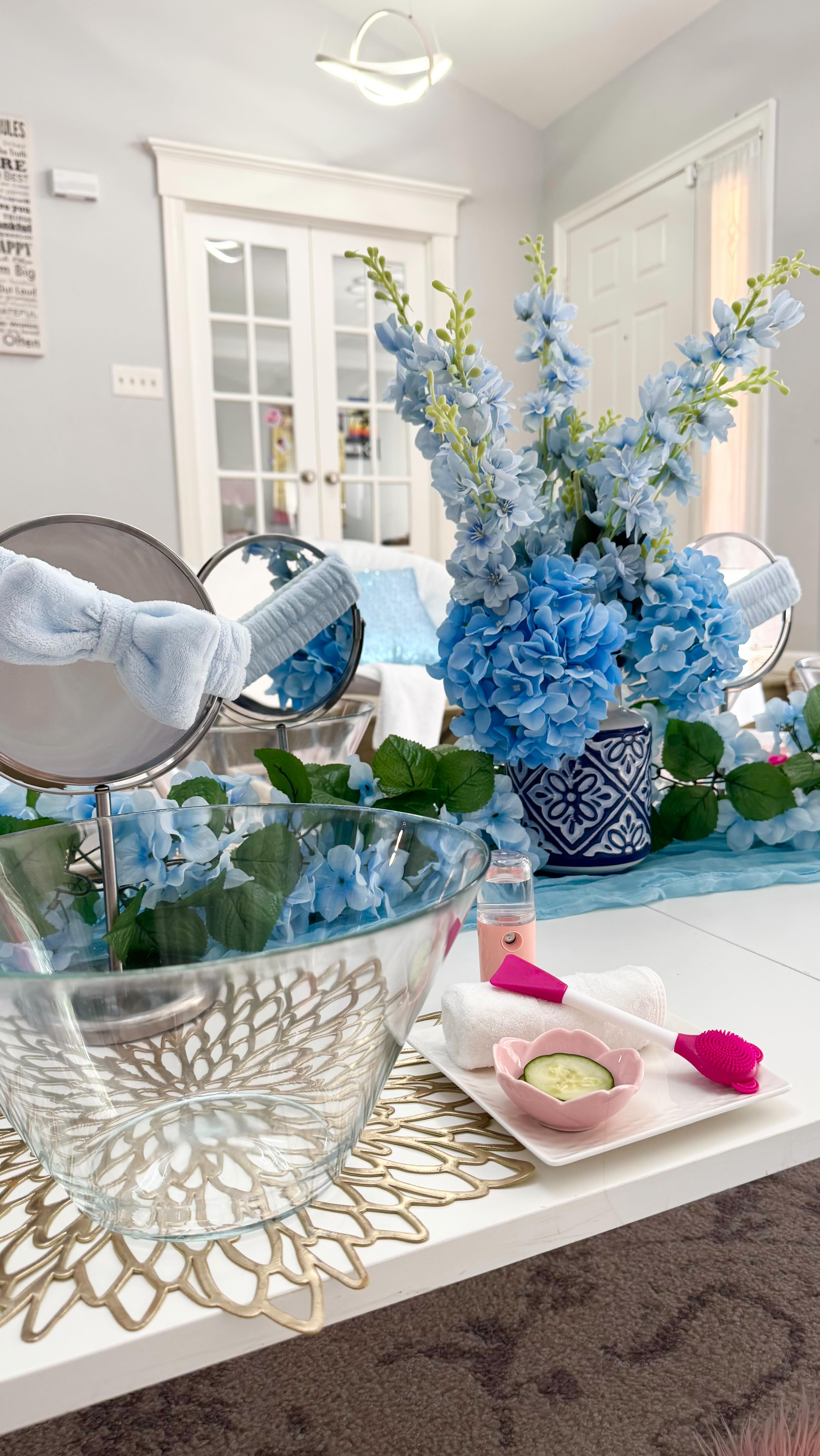 ✨ Spa Day Dreams Came True ✨
We had the absolute pleasure of pampering our sweet client Nina and her friends with the ultimate spa-themed birthday celebration! 💕💅
From robes and cucumber eye masks to relaxing facials and floral-filled vibes, this birthday bash was all about self-care, laughter, and sparkle. The girls were treated to a full spa setup, complete with mirrors, beauty stations, disco ball magic, and a glam picnic table fit for royalty. 🌸🎀💖
Thank you to Nina’s family for trusting us to bring this special day to life. Here’s to more moments filled with joy, glitter, and giggles! 💫
📸 Ready to plan your own dreamy celebration? Let’s make it happen — message us to book your luxe spa party experience today!
#SpaParty #BirthdayMagic #DeluxeTeepees #KidsSpaDay #BirthdayGoals #EventStyling #GirlsJustWannaHaveSpa #LuxurySleepover #PartyVibes #DeluxeEvents