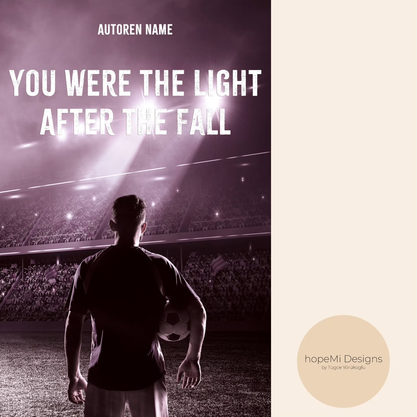 Romance Premade Cover 💕
Dieses Premade Cover fängt die Intensität und Dramatik einer Sports Romance perfekt ein. Die Stadionlichter, die Atmosphäre eines großen Spiels und die Emotionen rund um Sieg und Niederlage spiegeln sich in diesem Design wider. Es eignet sich ideal für Romance oder New Adult Geschichten, in denen Sport, Leidenschaft und große Gefühle im Mittelpunkt stehen.
✔️ Bis zu 2 Anpassungsrunden inklusive
✔️ Titelanpassung selbstverständlich kostenlos
#sportsromance #romancebooks #newadultromance #bookcoverdesign #premadecover #romancecover #bookstagram #bookcommunity #authorsofinstagram #writersofinstagram #buchliebe #buchcover #liebesroman #hopemidesigns #coverdesign #selfpublishing #selfpublisher #grafikdesign #graficdesign