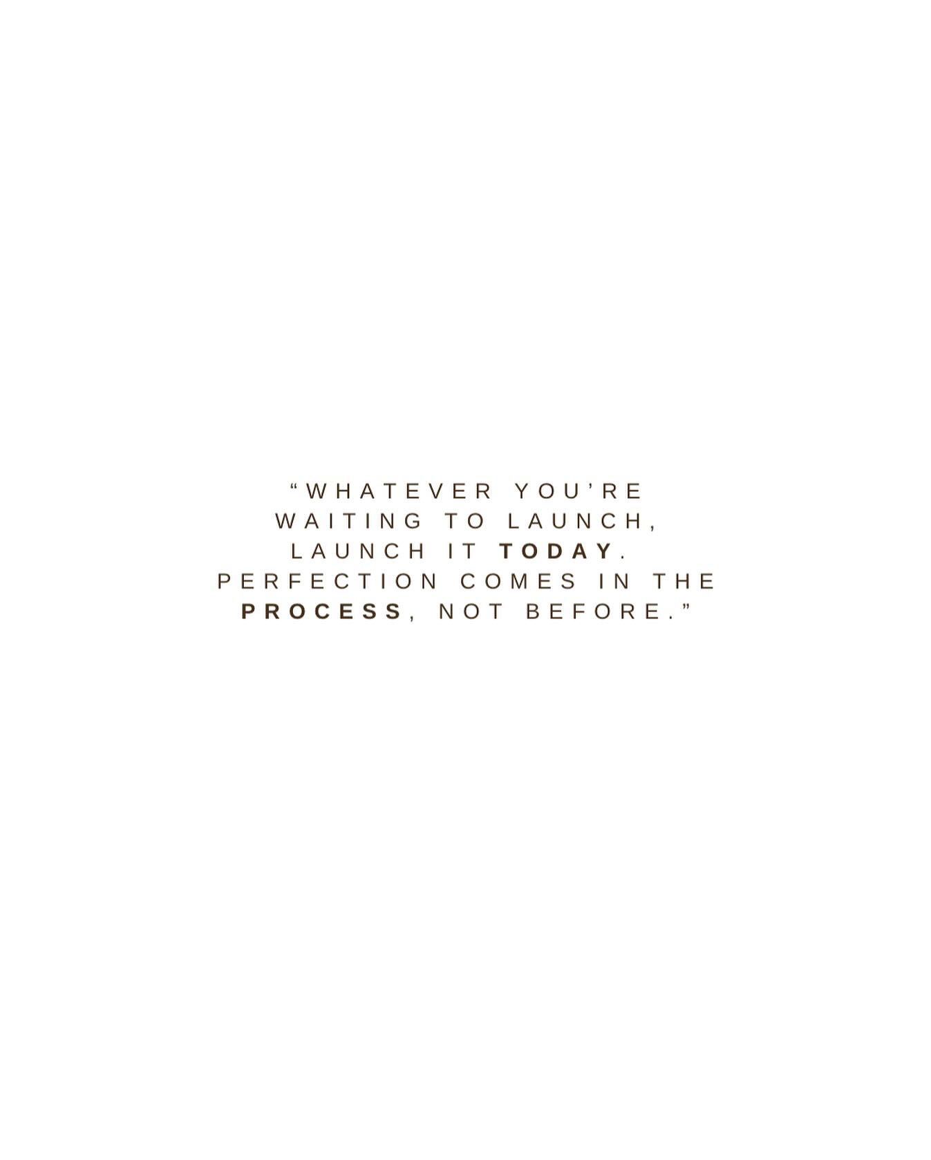 The difference between the founders who make it and those who don’t? They don’t wait for perfect.
They launch, then figure it out as they go.
Perfection is procrastination in disguise.
So the real question is: