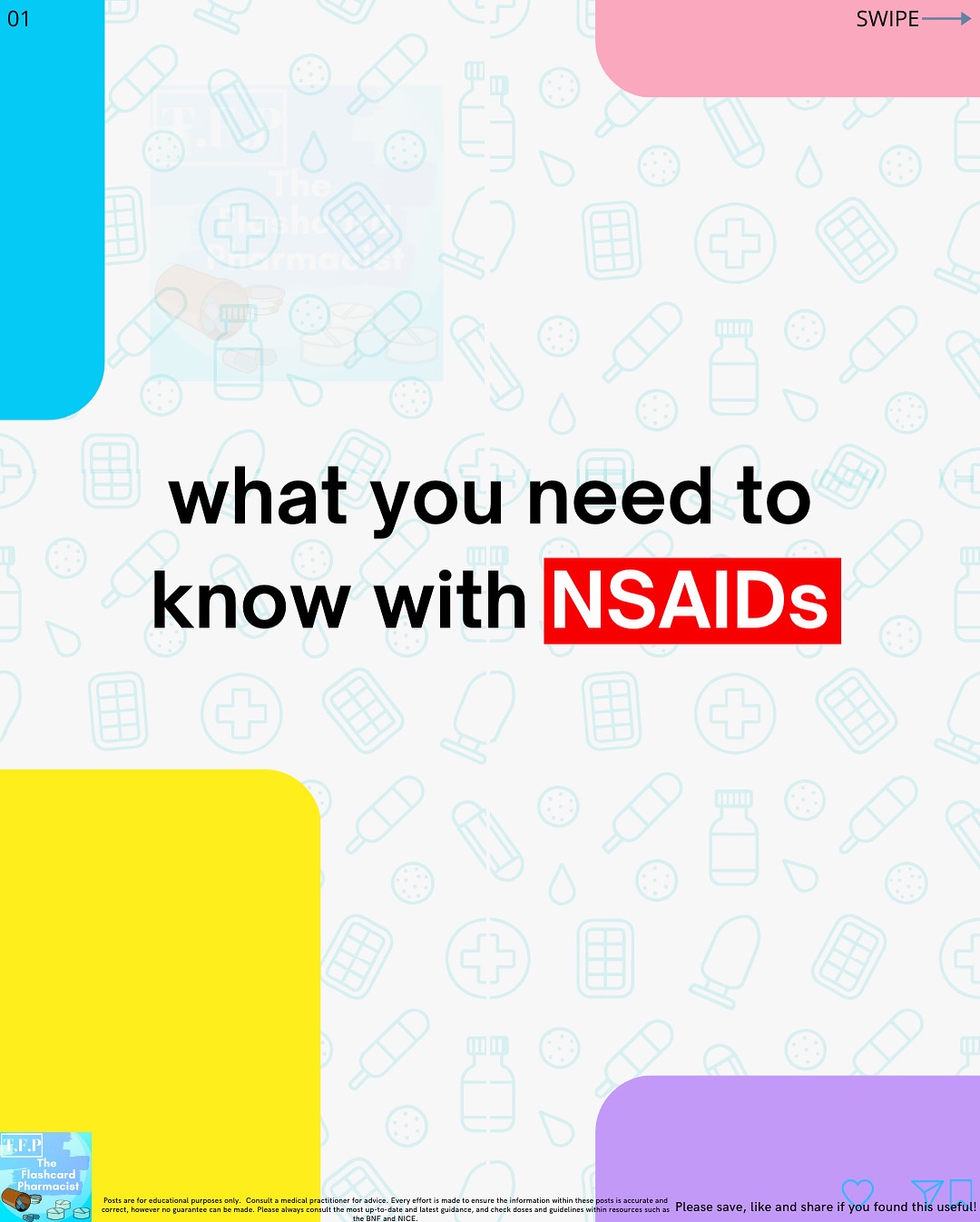 What you need to know with NSAIDs!
With MSK now being a medium weighted topic for the summer 2026 GPhC foundation pharmacist exam, here is an overview of a commonly prescribed anti inflammatory.
Check out the link in the bio to check out the MSK flashcards! For those who are quick there is a discount code for you to use!
Swipe to the end for a question to test your knowledge!
#pharmacy #pharmacist #foundationpharmacist #pharmacytraining #clinicalpharmacy #reels #explorepage #pharmacyschool #mpharm #pharmd #pharmacology #pharmacologyrevision #foundationdoctor #GPregistrar #GPTraining #pharmacologyschool #revisepharmacology #preregistration #foundationtraining #nursetraining #nursestudent #pharmacystudent #medicinestudent #pharmacyquiz
#futurepharmacist #studentpharmacist #meded