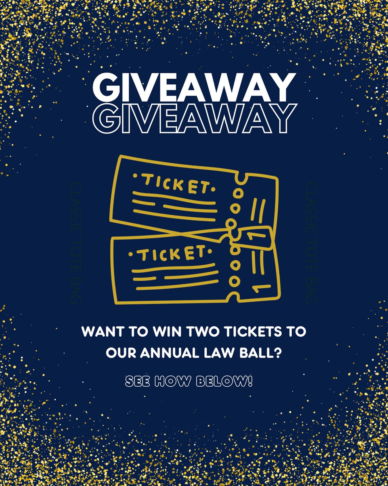 ✨ LAW BALL 2025 GIVEAWAY ✨
We’re giving away two FREE tickets to the biggest night of the year – Law Ball 2025 on Saturday, 11 October! 🥂💃
This is your chance to join us for a night of glamour, dancing, and celebration without having to pay a cent. Whether you’ve already planned your outfit or you’re just waiting for an excuse to go, this is the sign you’ve been looking for!
Here’s how to enter:
Tag 2 friends in the comments (each comment counts as one entry – so the more you comment, the more chances you have to win!)
⚡ Entries close Friday night at midnight.
⚡️Open to all students and alumni at the University of Notre Dame and is not exclusive to Law students.
⚡ The lucky winner will be announced on Friday right here on our page.
Get ready for a night filled with laughter, music, and unforgettable memories 🌟
Good luck, and we can’t wait to see you on October 11th! 🎉