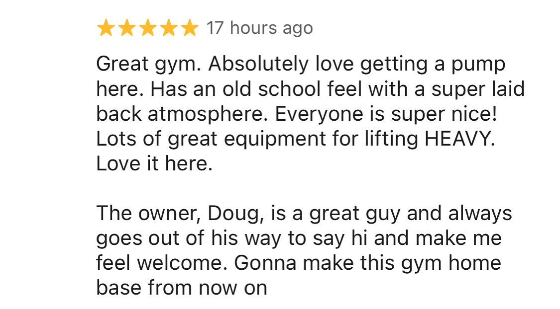 We’re thrilled to share this wonderful review from one of our amazing clients! Building a supportive, positive community is at the heart of what we do, and it’s incredibly rewarding to receive public recognition for our efforts. We love what we do, and every day, we’re inspired to make it even better for everyone.'